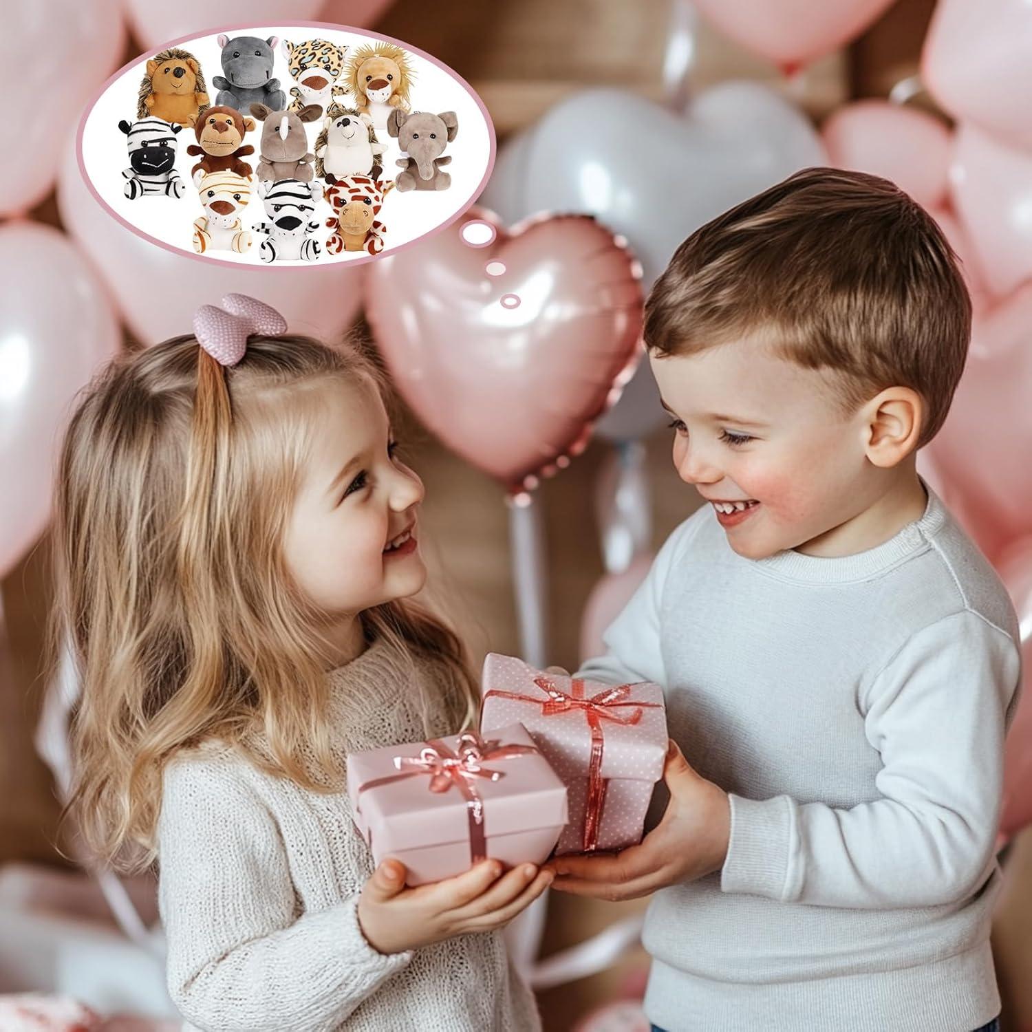 Pack de 36 Animales de Peluche Pequeños Spoilu 11.43 cm