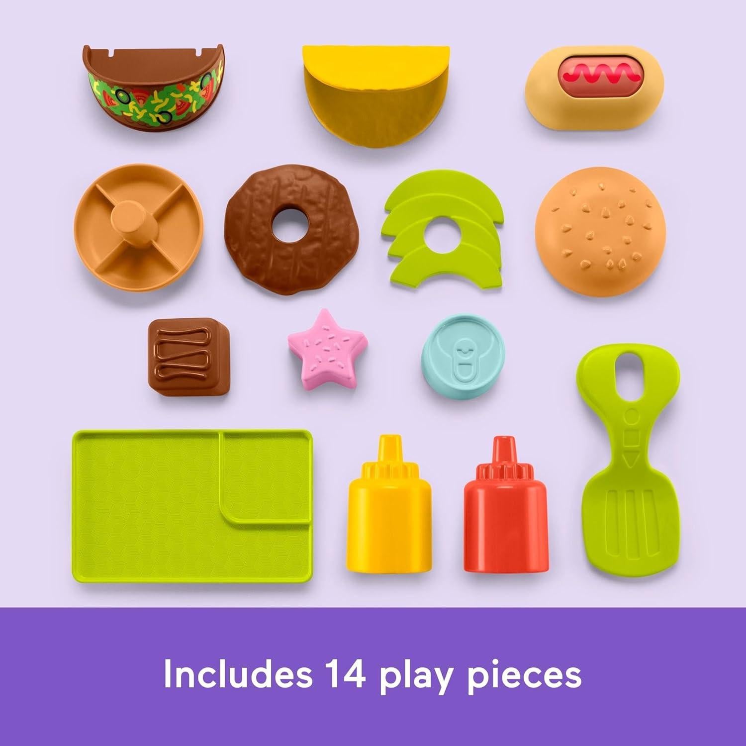 Andador Juguete de Aprendizaje Fisher-Price Carrito Snacks 4 en 1