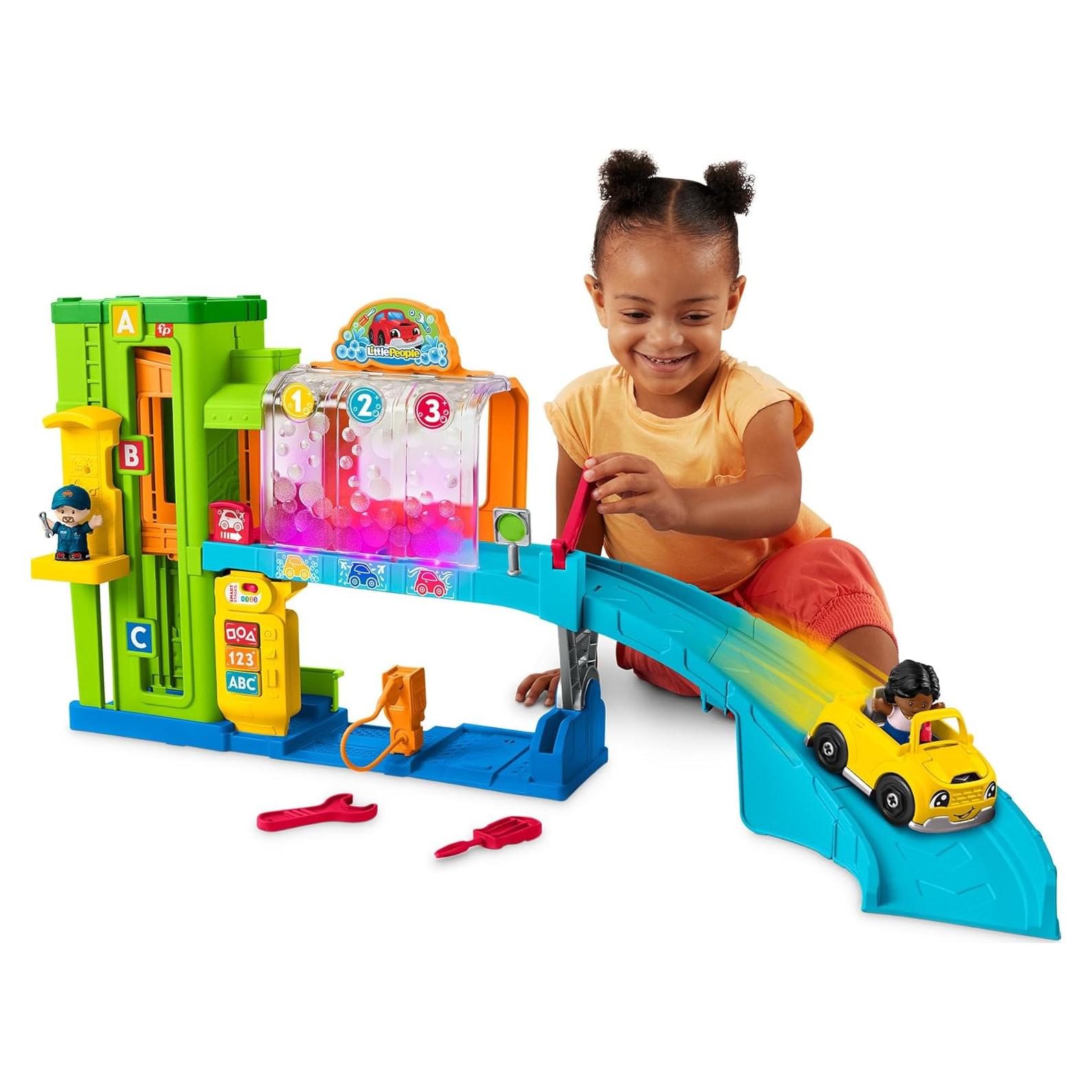 Garaje de Aprendizaje Iluminado Fisher-Price Little People