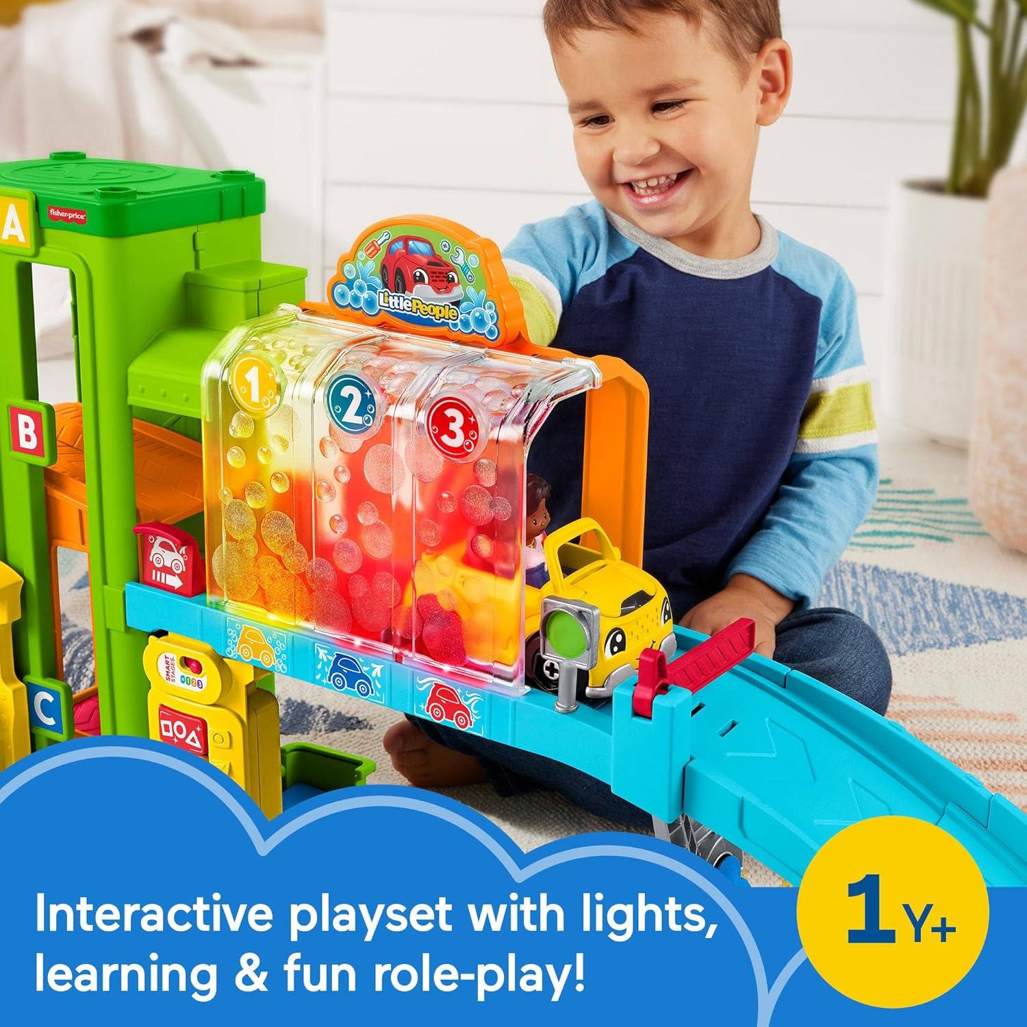 Garaje de Aprendizaje Iluminado Fisher-Price Little People