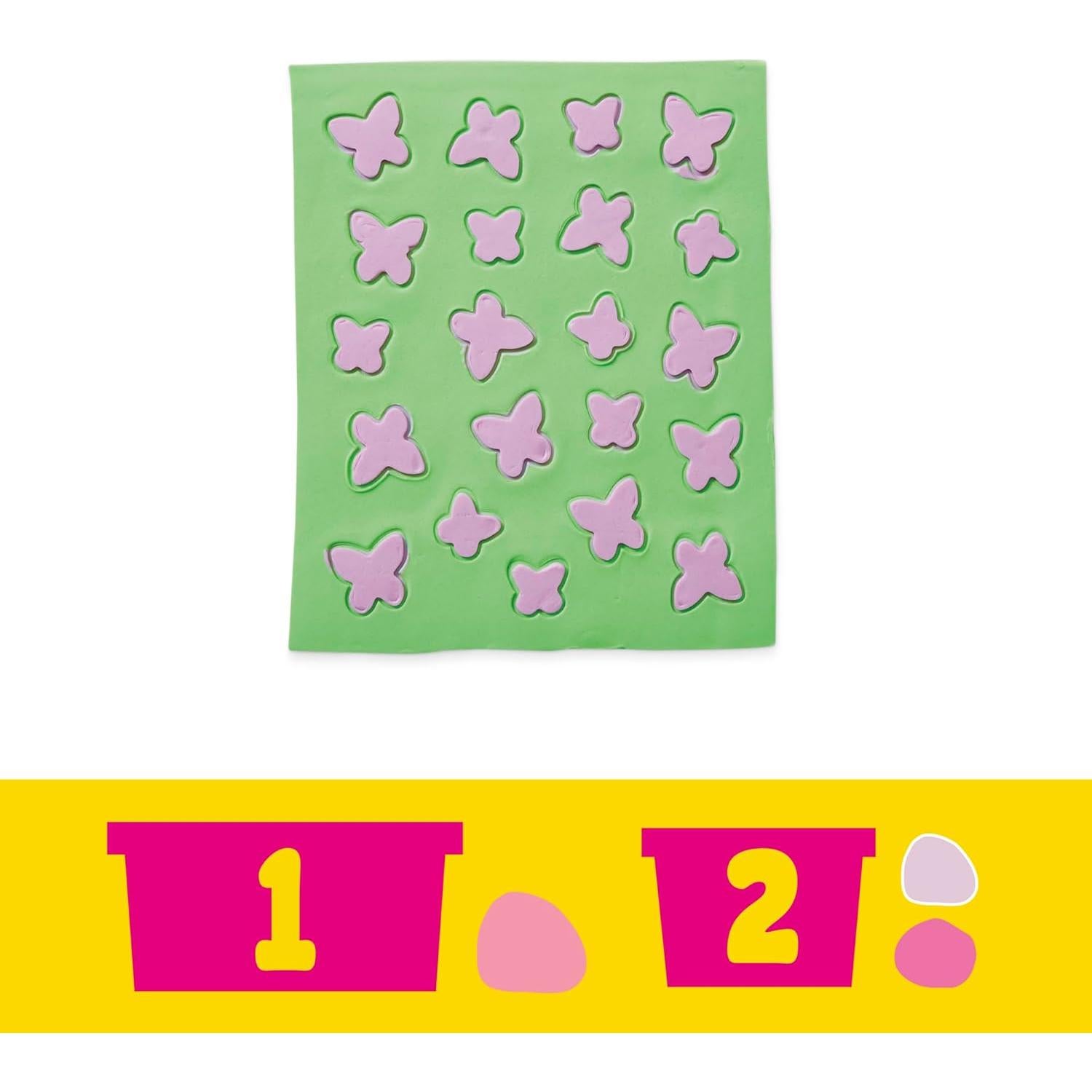 Muñeca Barbie Fiesta en el Jardín Play-Doh con Accesorios