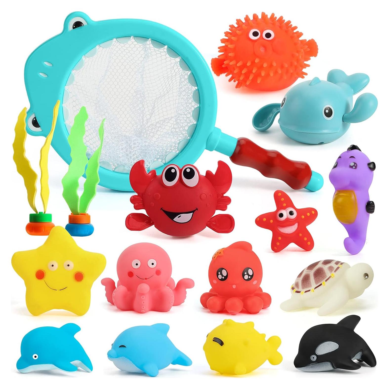 Juguetes de Baño Shindel 16 PCS Flotantes para Niños