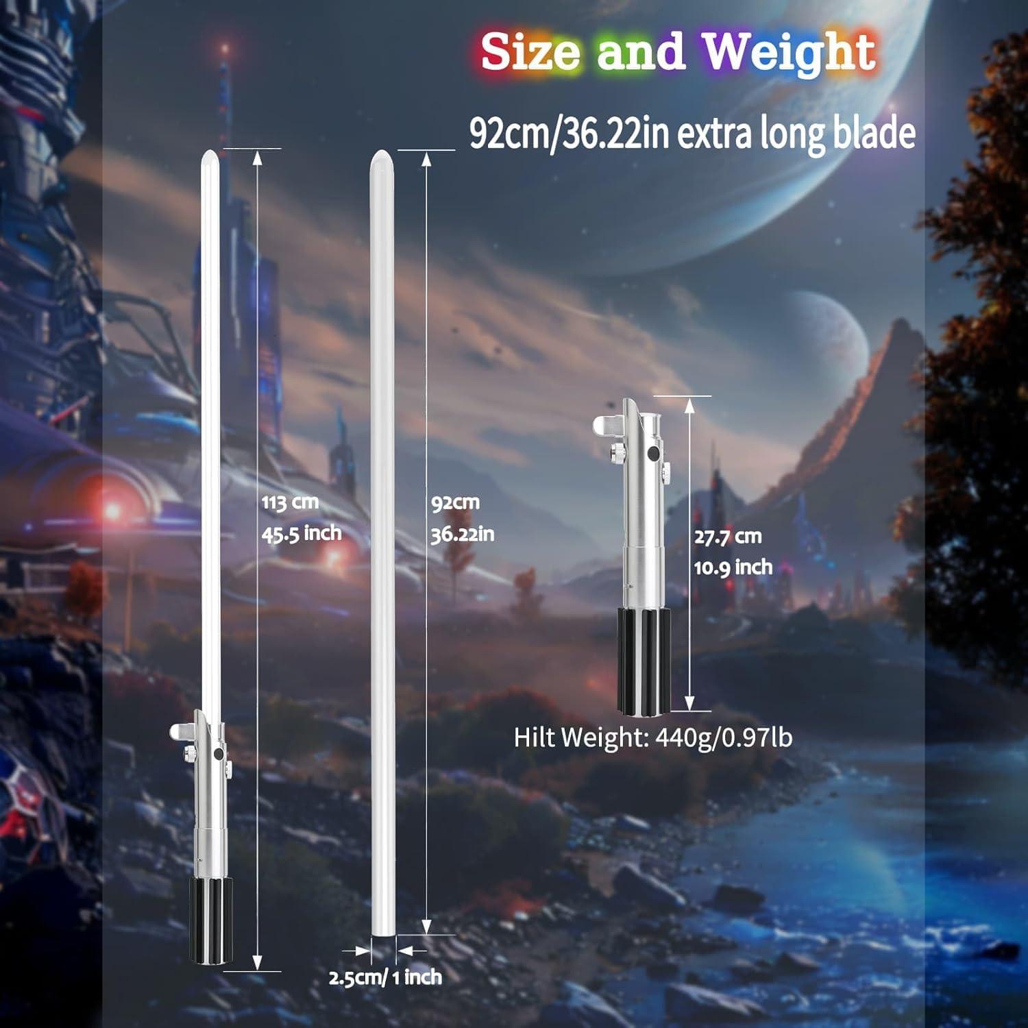 Sable de Luz RGB 113 cm Force FX Saber Direct para Adultos