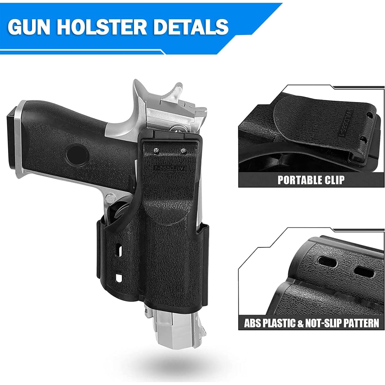 Pistola de Juguete LBDREXZ con Balas Suaves y Cargadores