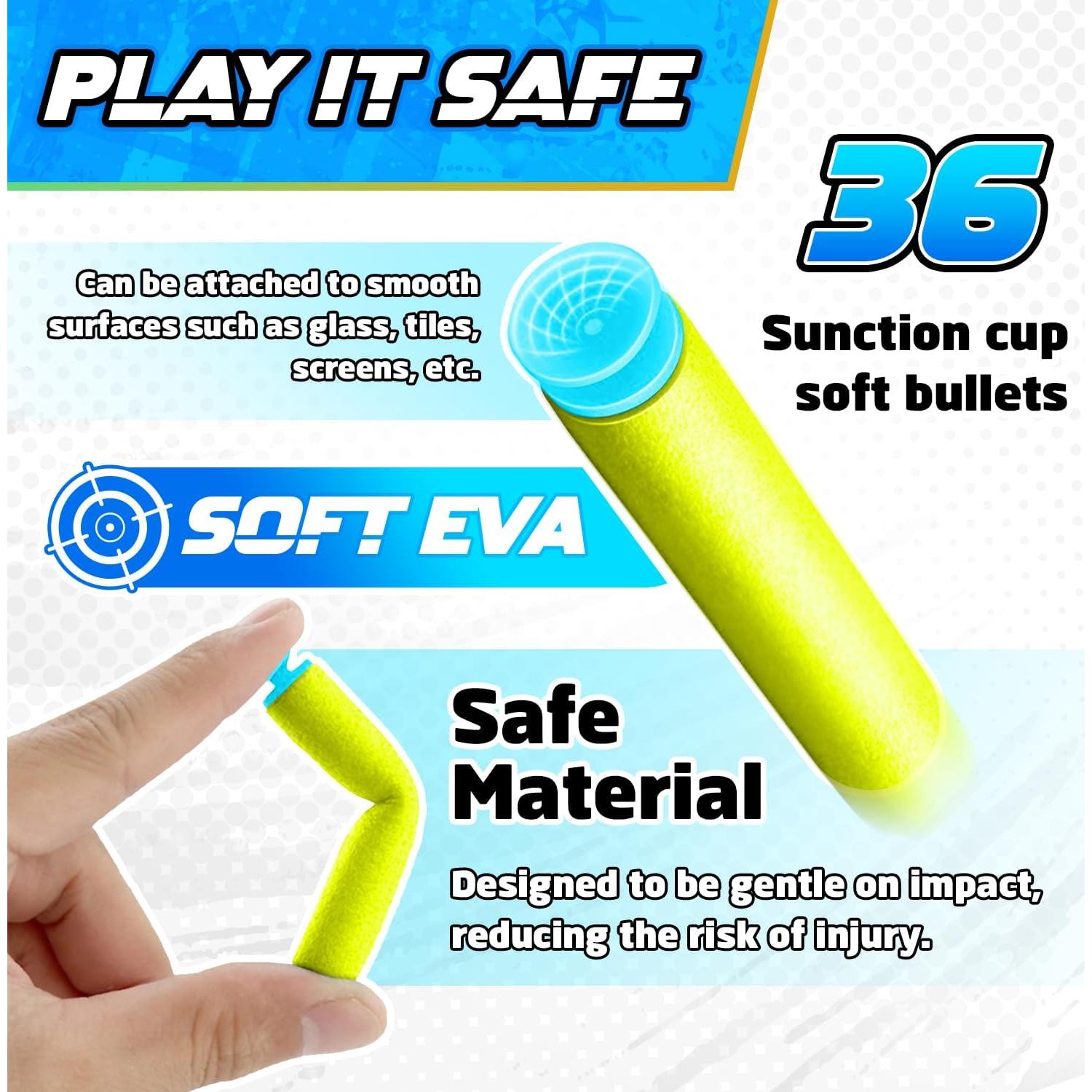 Pistola de Dardos Electrónica Gatling ArtCreativity 2.56 kg