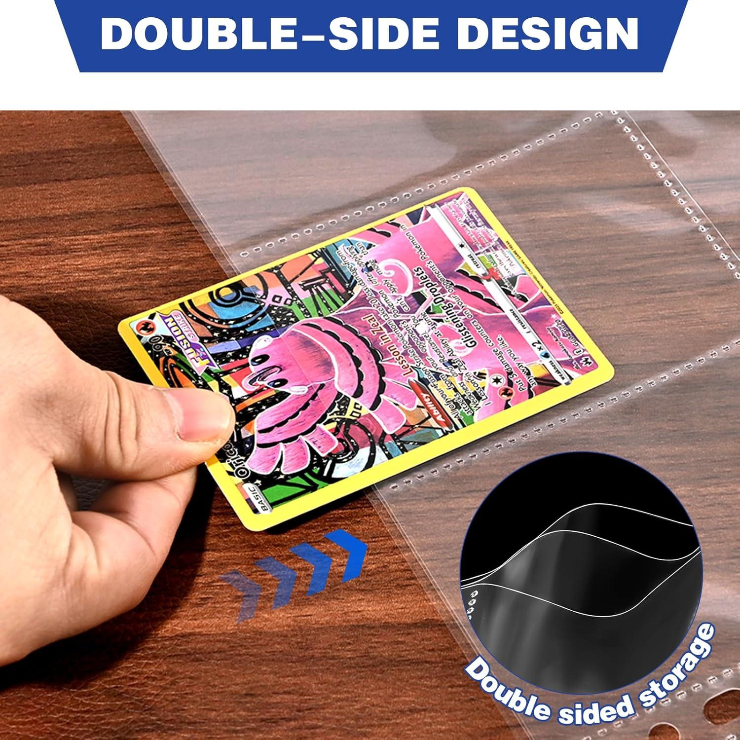 Paquete de 42 Fundas para Tarjetas YHIJF 9 Bolsillos 22.4x29cm