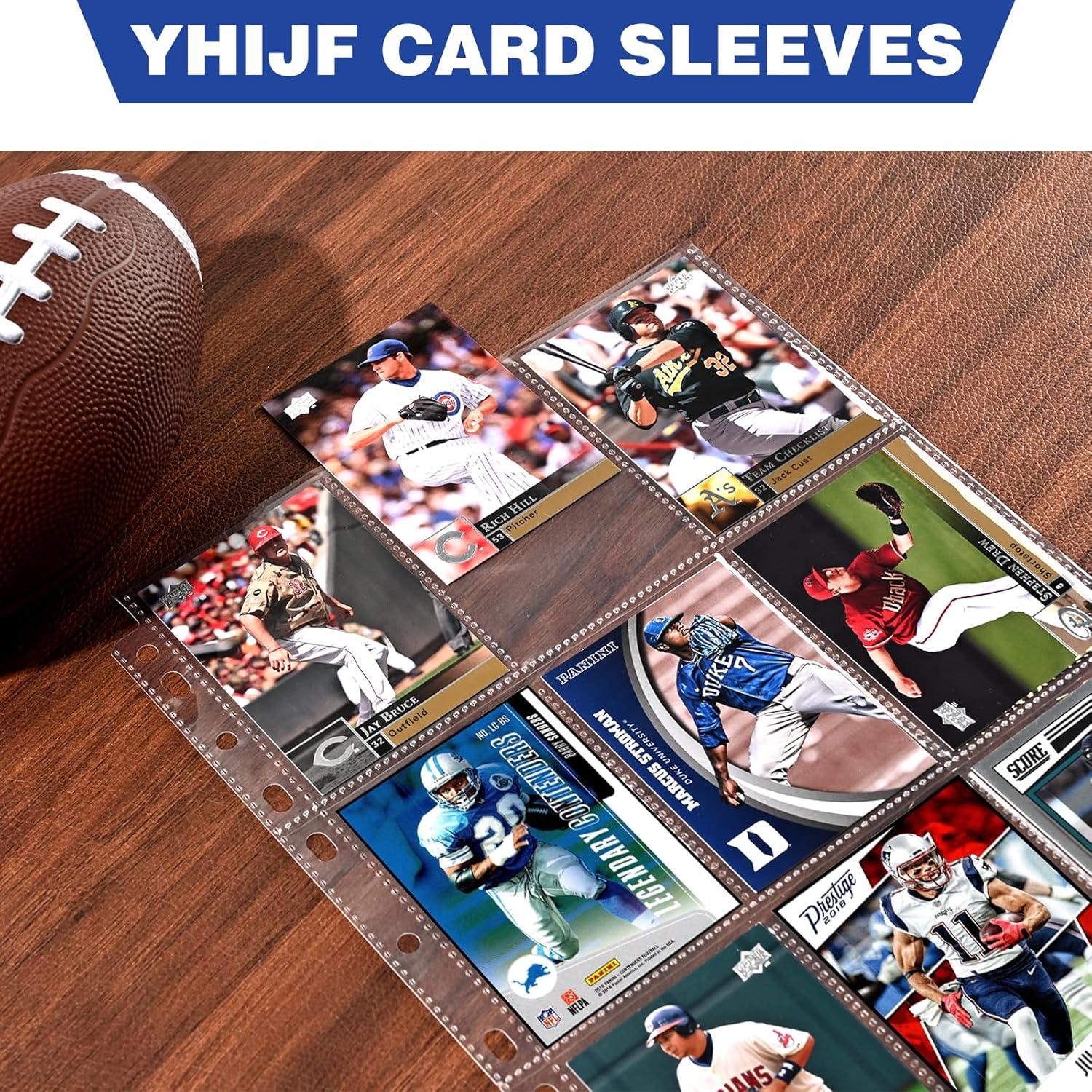 Paquete de 42 Fundas para Tarjetas YHIJF 9 Bolsillos 22.4x29cm