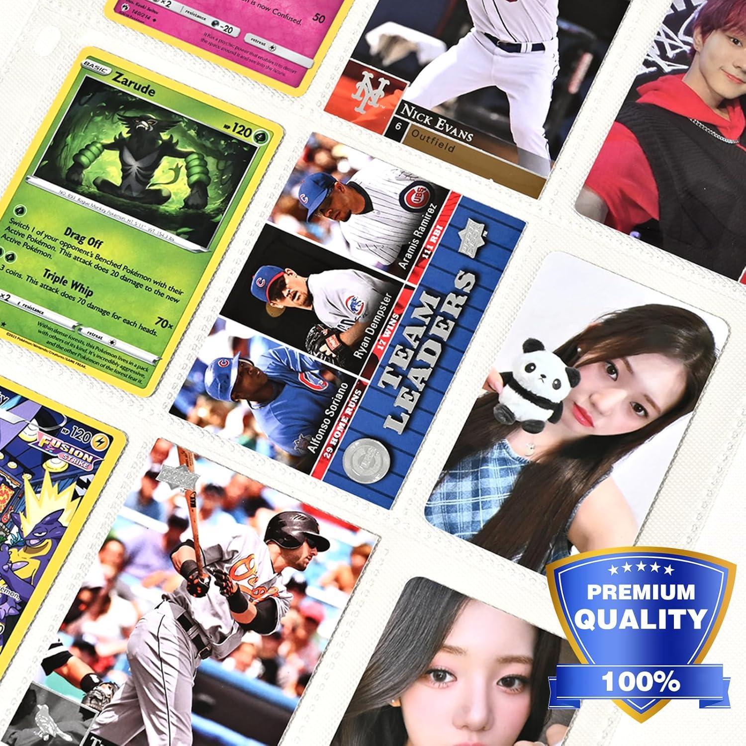 Paquete de 42 Fundas para Tarjetas YHIJF 9 Bolsillos 22.4x29cm