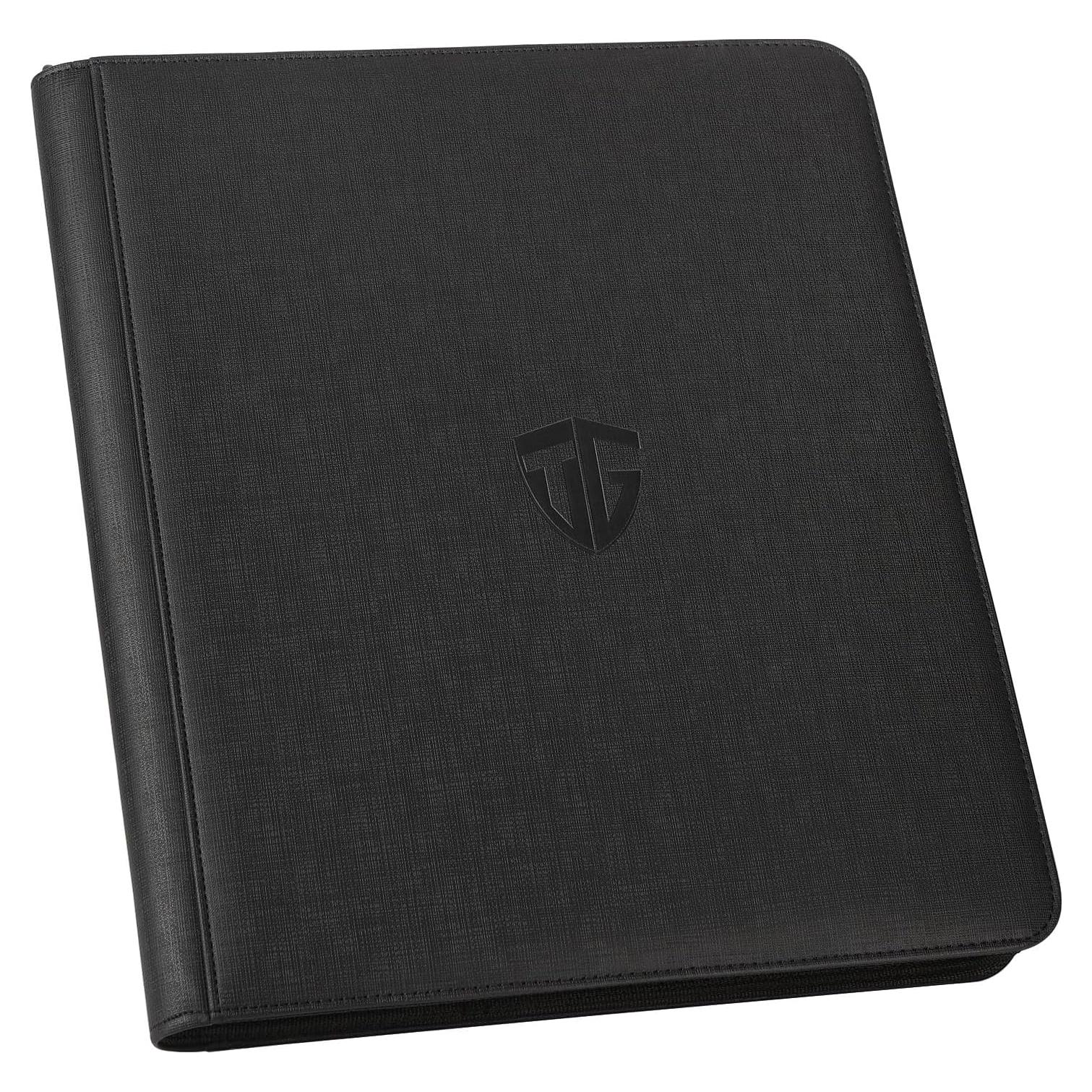 Carpeta de Carga Superior TCGUARD para 216 Cartas - Negro