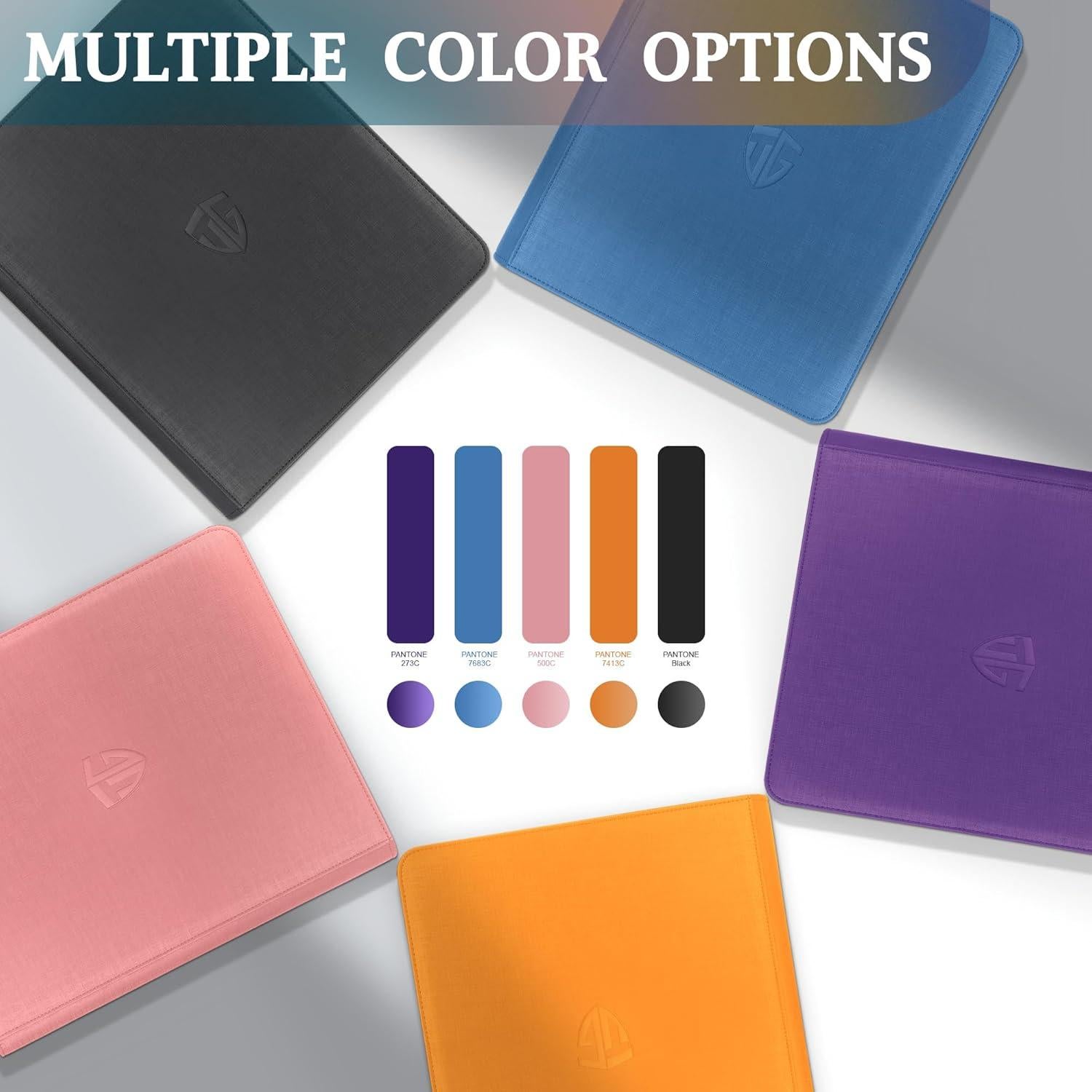 Carpeta de Carga Superior TCGUARD para 216 Cartas - Negro