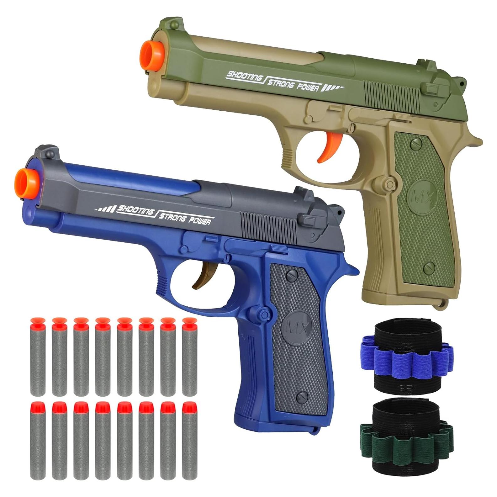 Set de 2 Pistolas de Juguete Blaster THINK WING con 20 Dardos