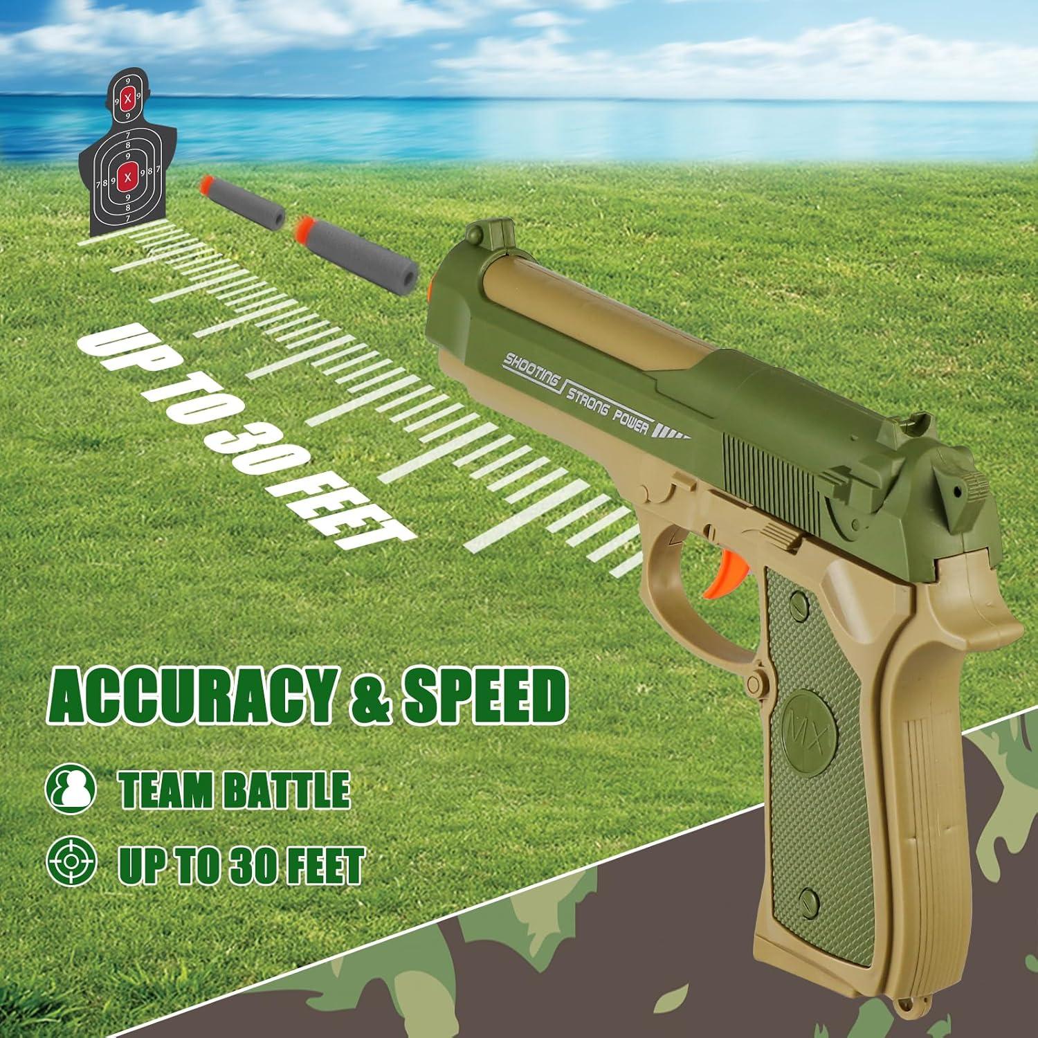 Set de 2 Pistolas de Juguete Blaster THINK WING con 20 Dardos