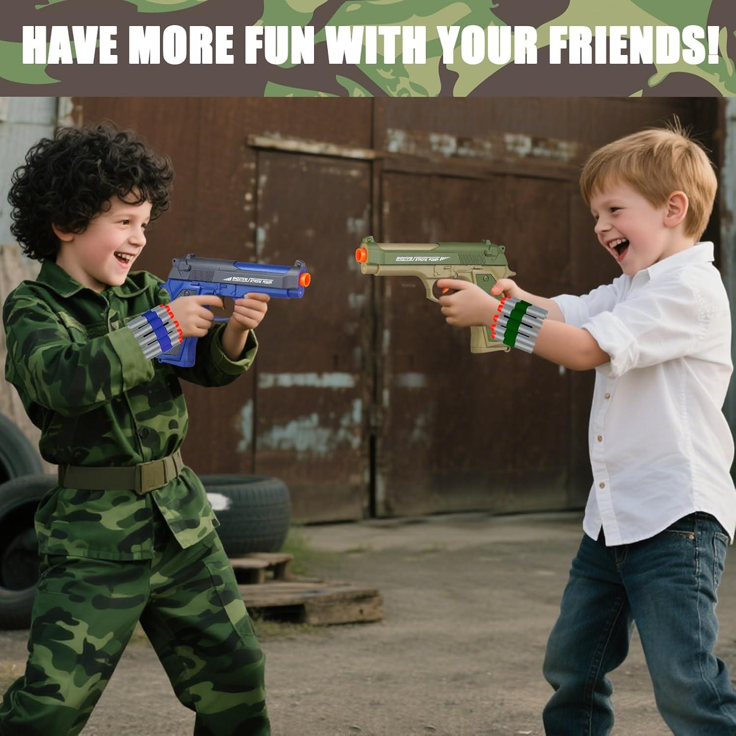 Set de 2 Pistolas de Juguete Blaster THINK WING con 20 Dardos