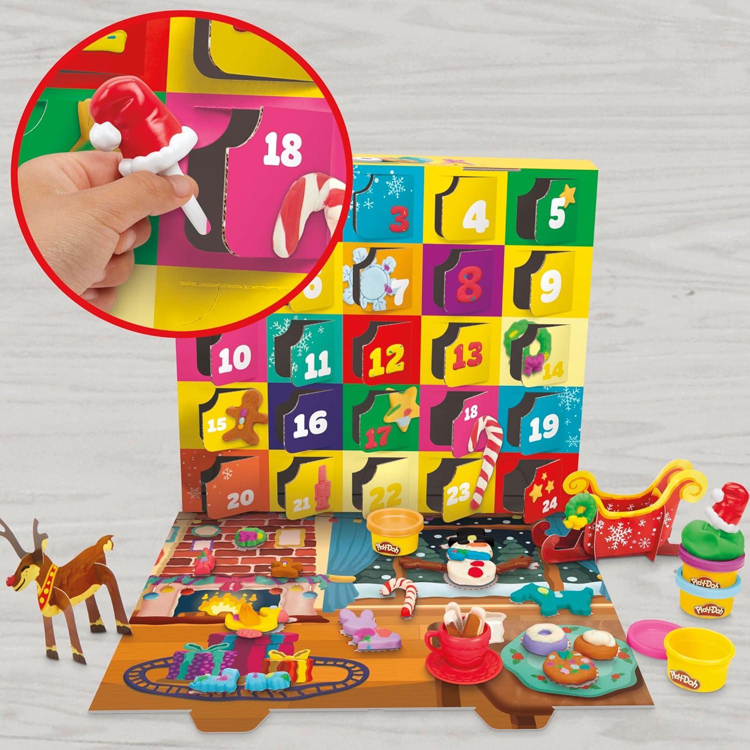 Calendario de Adviento Play-Doh Hasbro 24 Días para Niños 3+