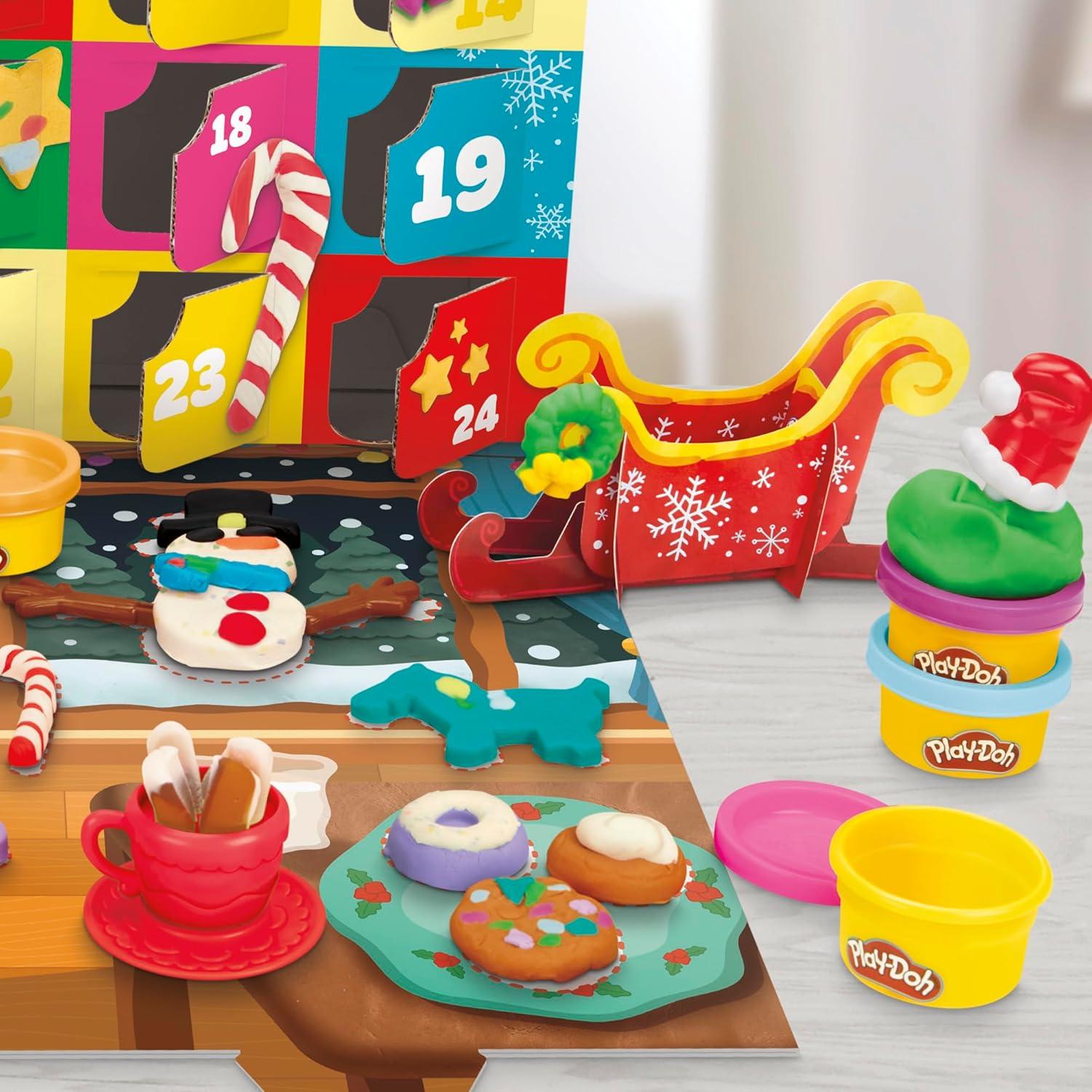 Calendario de Adviento Play-Doh Hasbro 24 Días para Niños 3+