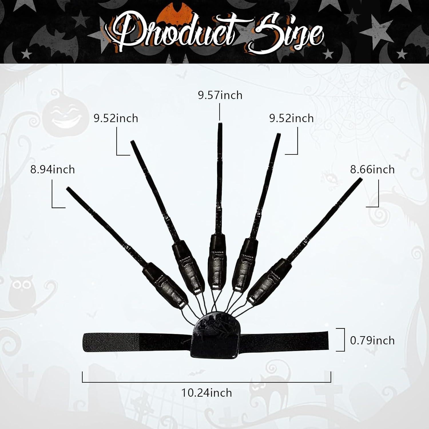 Dedos Articulados de Halloween AUSTUFF 30 cm Flexibles