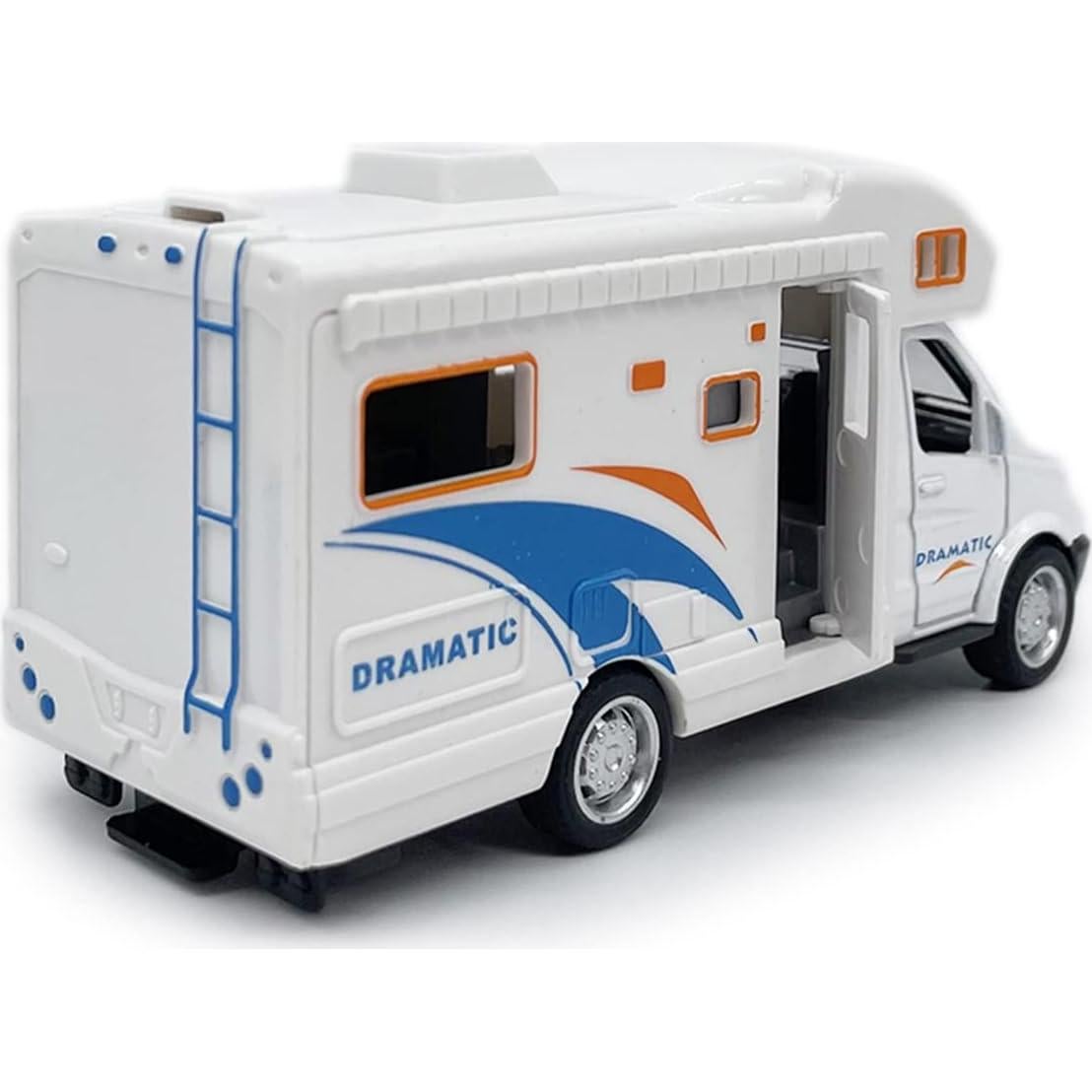 Remolque Camper con Barco de Velocidad Metanyl Juguete 21.8 cm