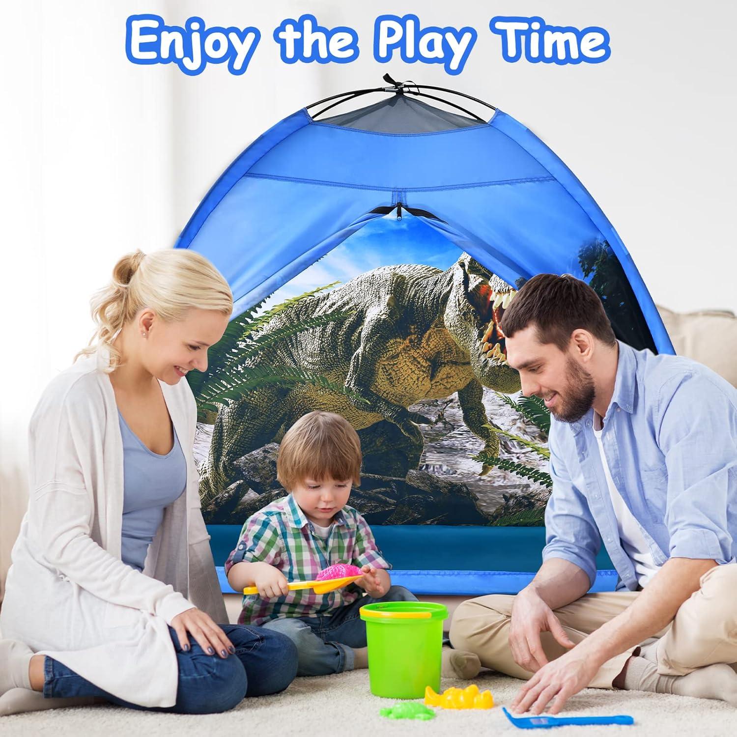Tienda de Juego para Niños Ai-Uchoice Dinosaurio 121.9x121.9cm