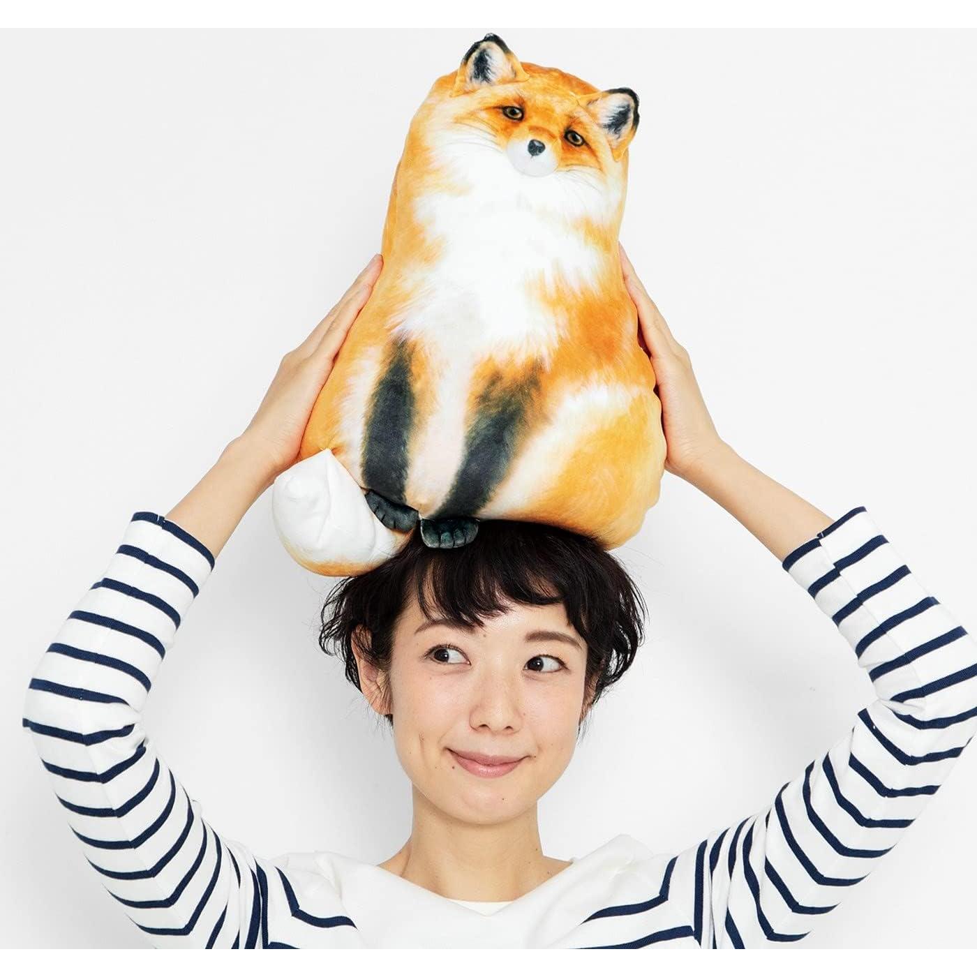 Almohada de Peluche Zorro Jason Toys 35.5 cm Suave y Lindo