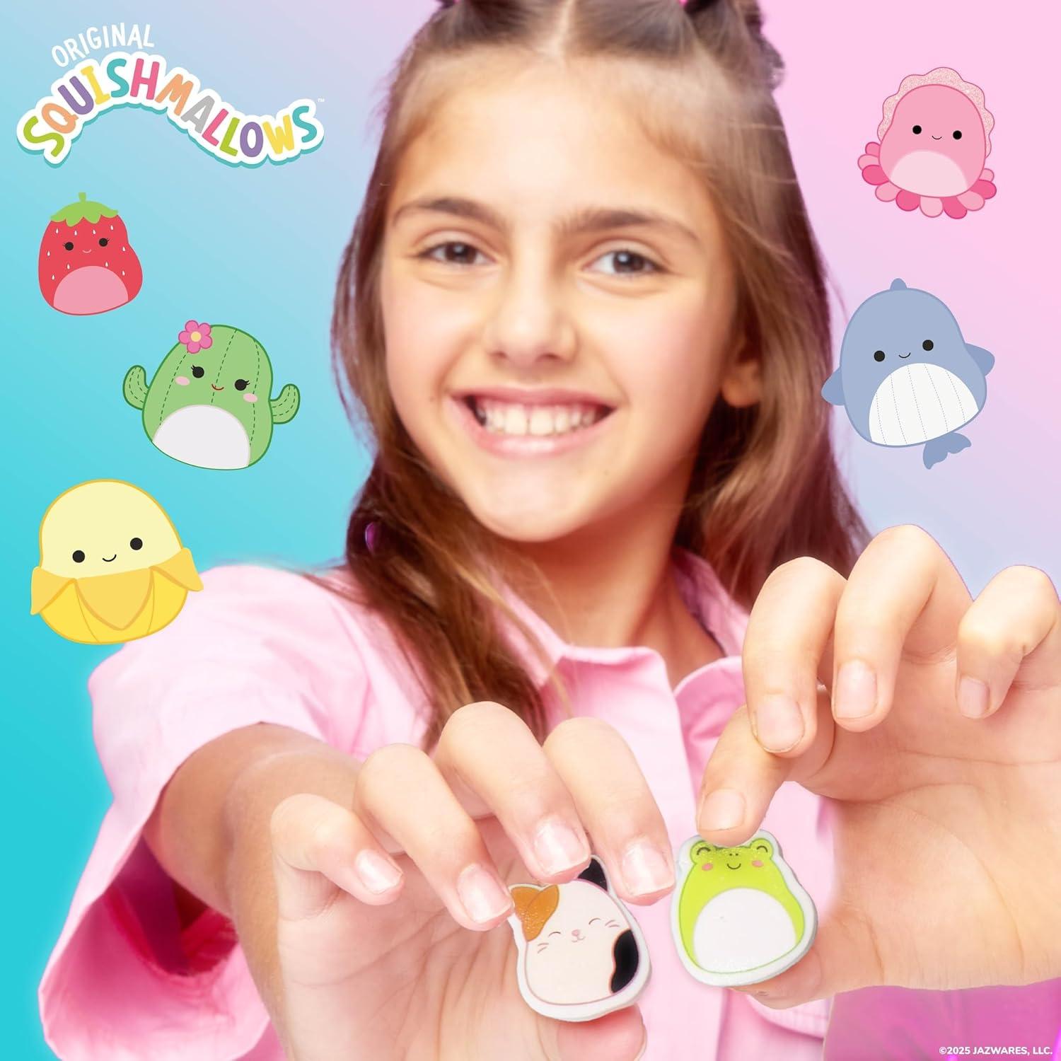 Conjunto de 25 Borradores Mini Squishmallows Originales
