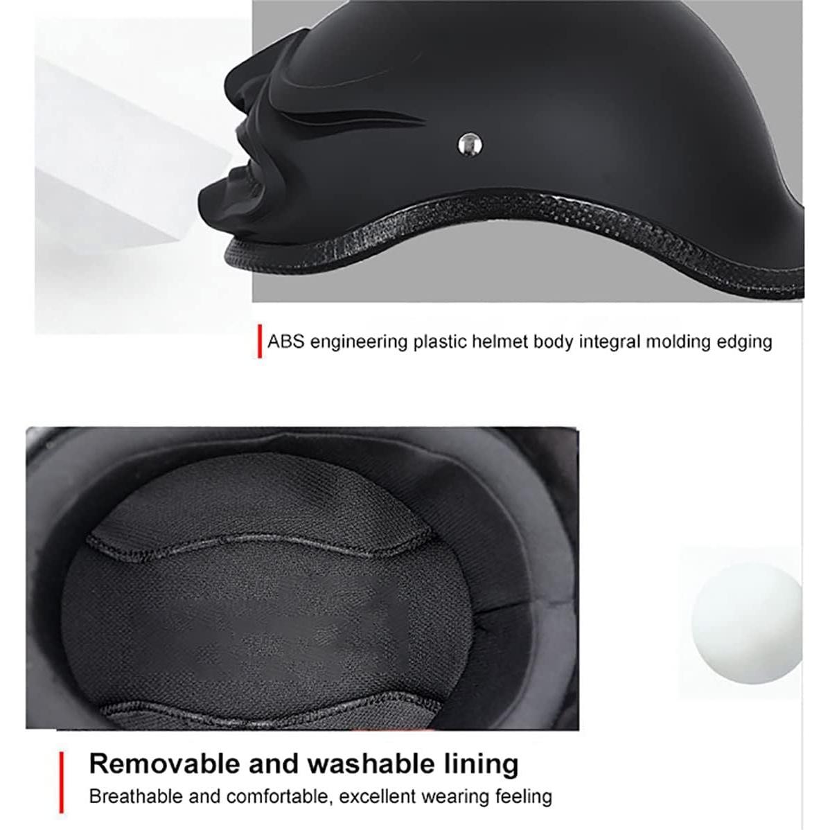 Casco de motocicleta Half-Shell Jet SDFGDFD M 57-58cm