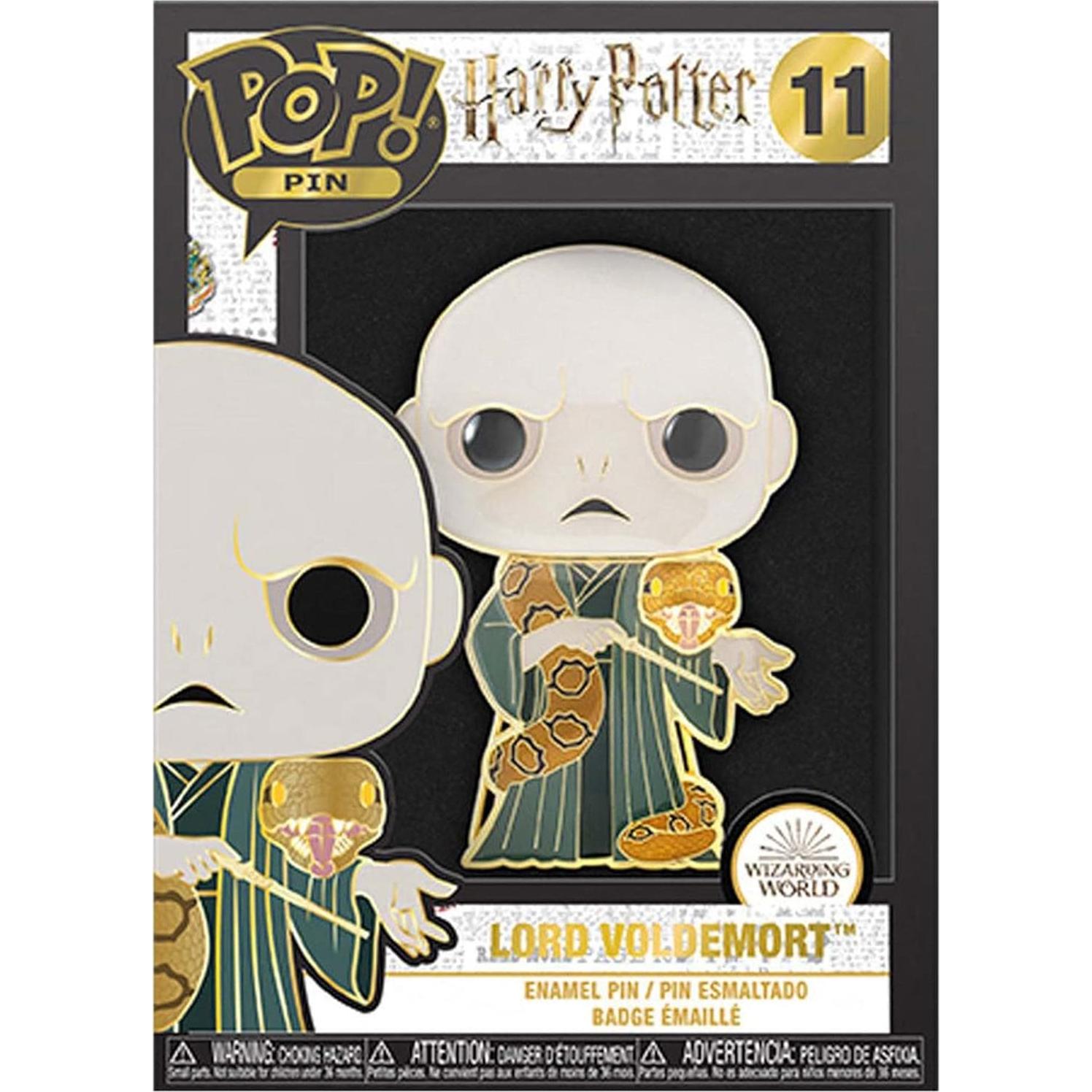 Funko POP Pop! Pins: Harry Potter - Voldemort with Nagini Multicolor Standard