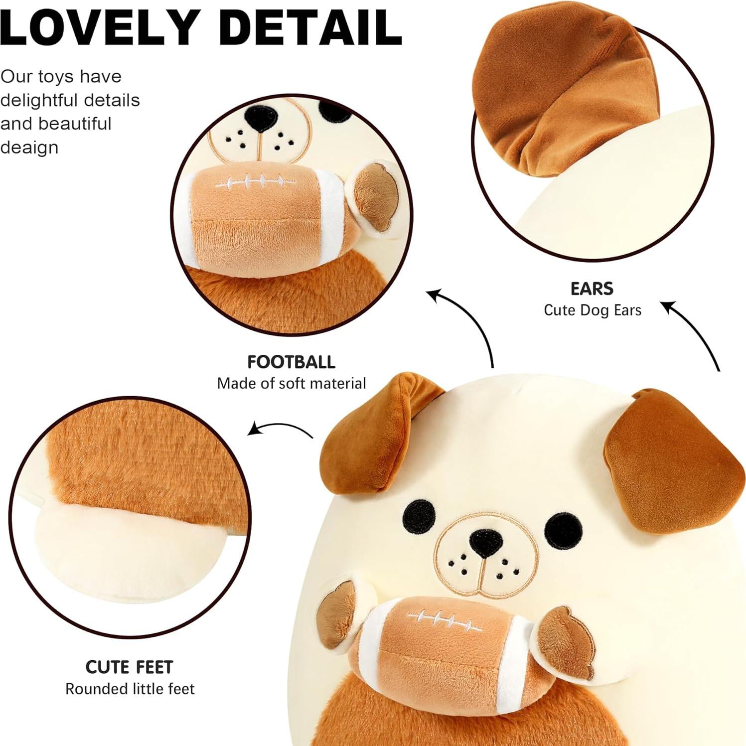 Juguete de Peluche Bulldog Deportivo Onsoyours 30.48 cm