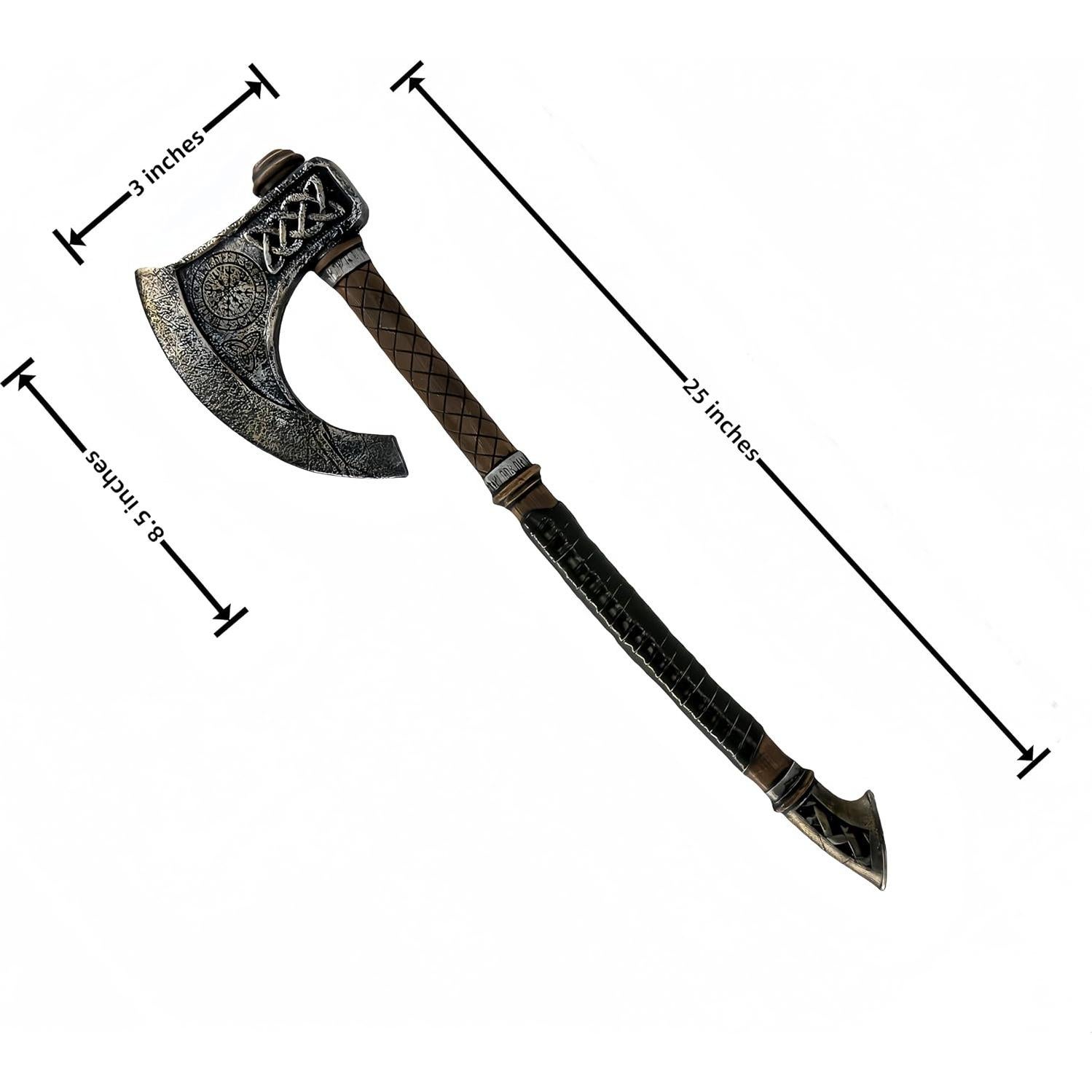 Hacha de Batalla de Espuma LOOYAR Aegishjalmur 63.5 cm