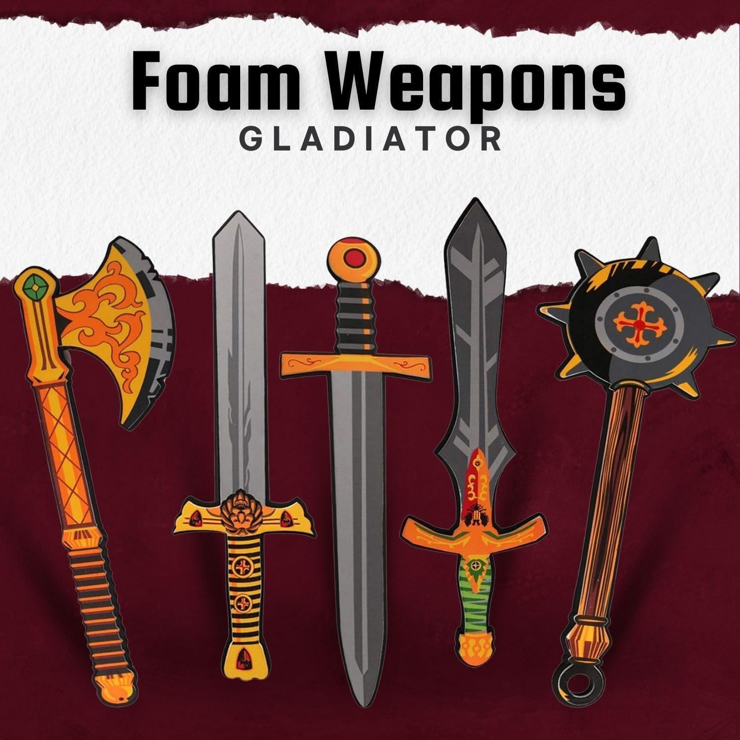 Set de Espadas y Armas de Espuma 6 Piezas Liberty Imports