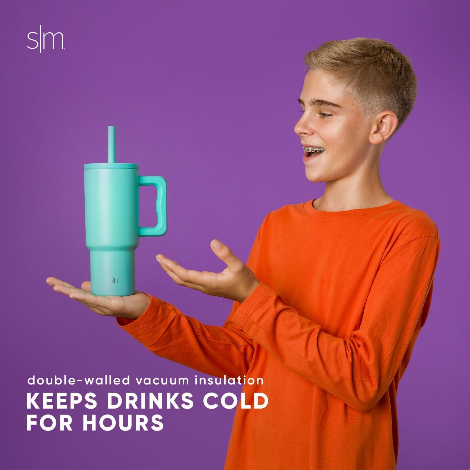 Taza Trek Simple Modern 24 oz con Asa y Tapa Silicona