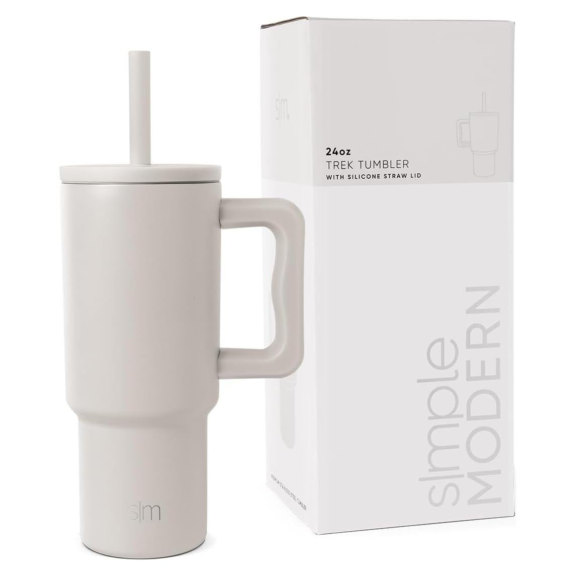 Taza Simple Modern Trek 24 oz con Asa y Tapa Silicona