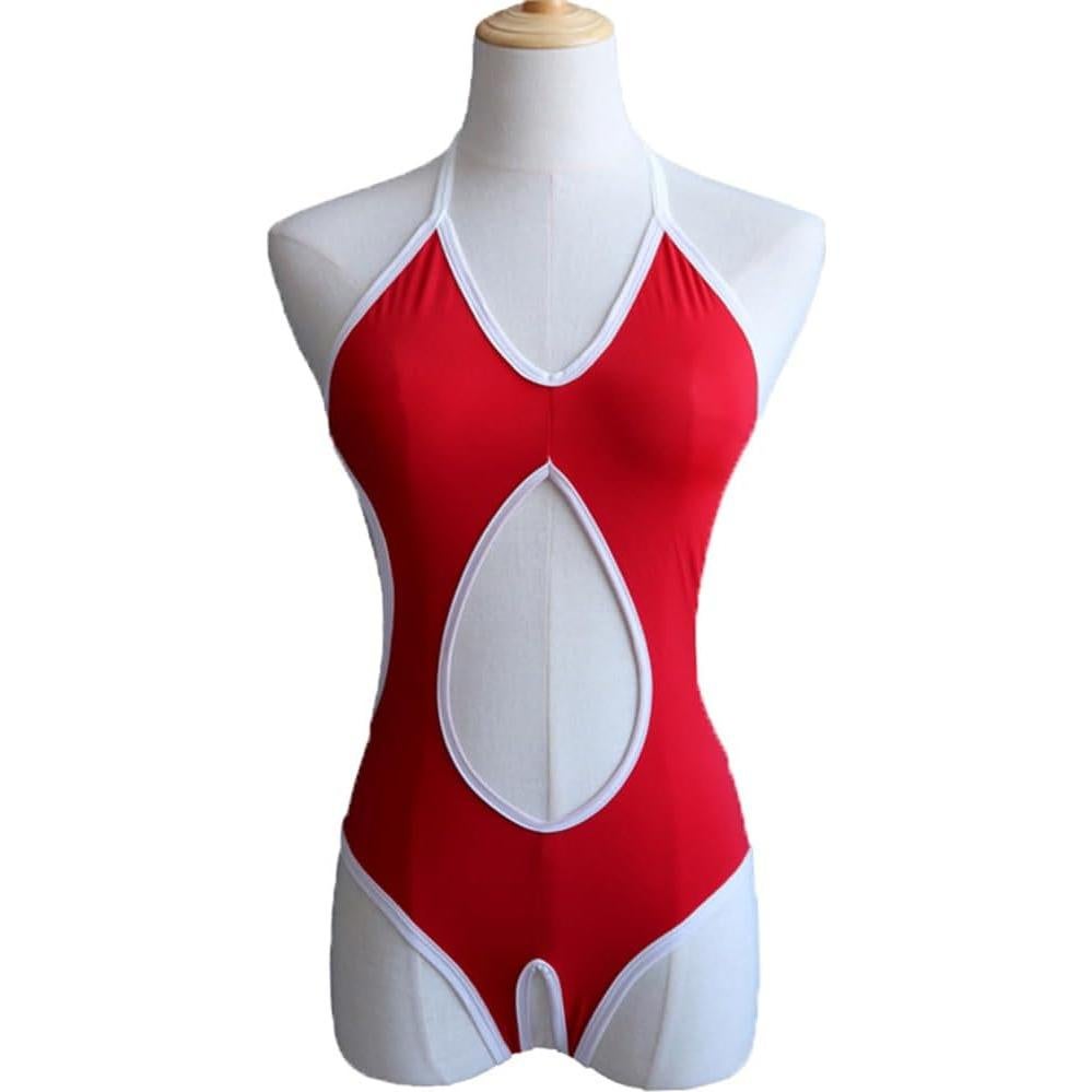 Bodysuit Sexy de Cosplay para Mujeres Temptshow Rojo