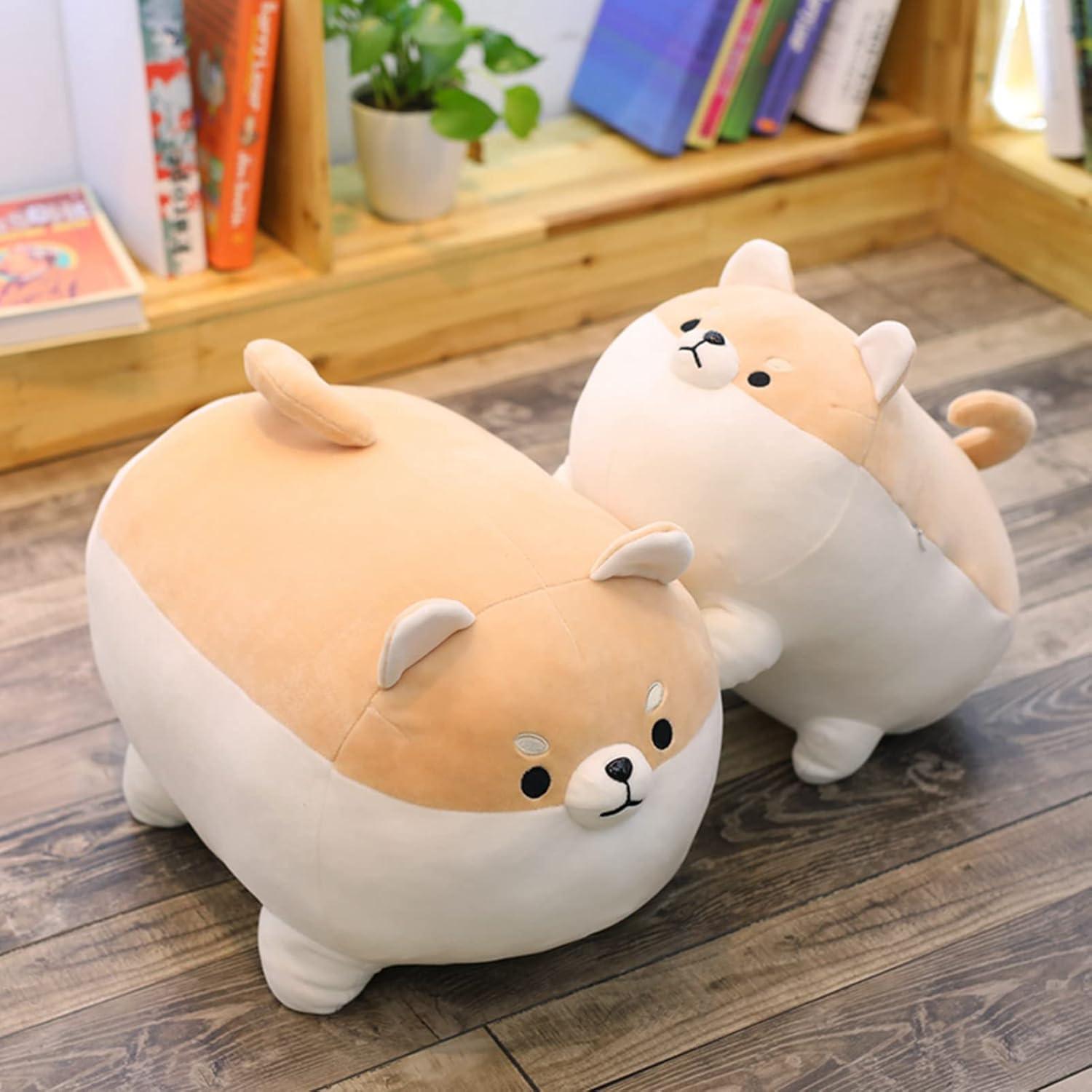 Almohada de Peluche Shiba Inu 50 cm Junmeng Suave Kawaii