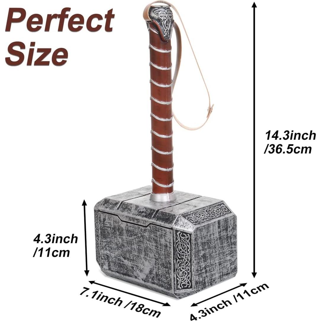 Martillo de Cosplay de Halloween PU 36cm - Arma de Disfraz