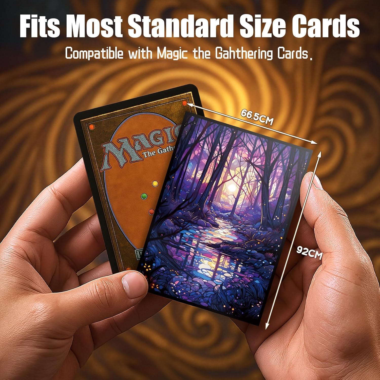 Mangas para Cartas Kiiransr - Pantano - 100 Unidades Estándar