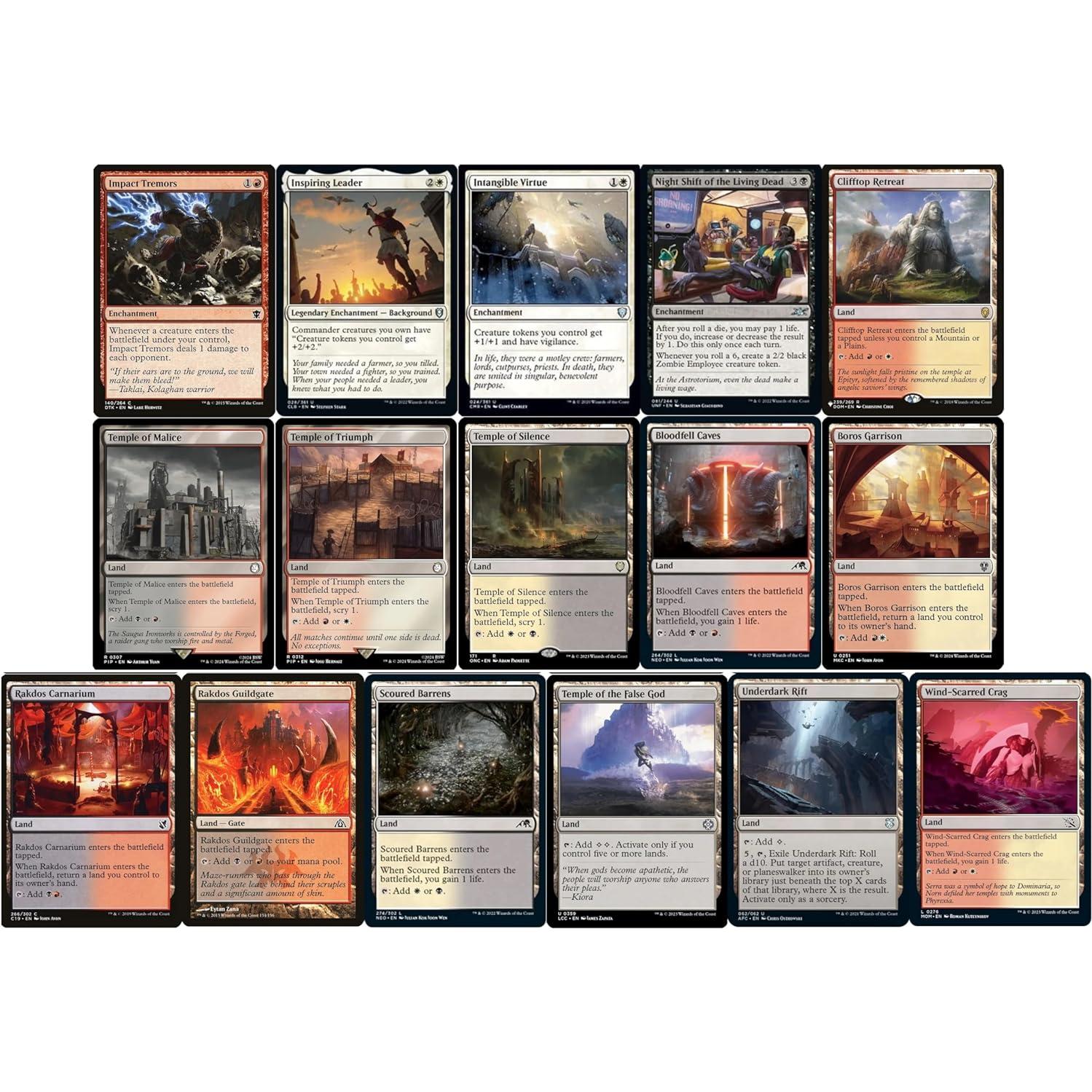 Baraja Commander Obeka Grixis 100 cartas MTG - Mantenimiento