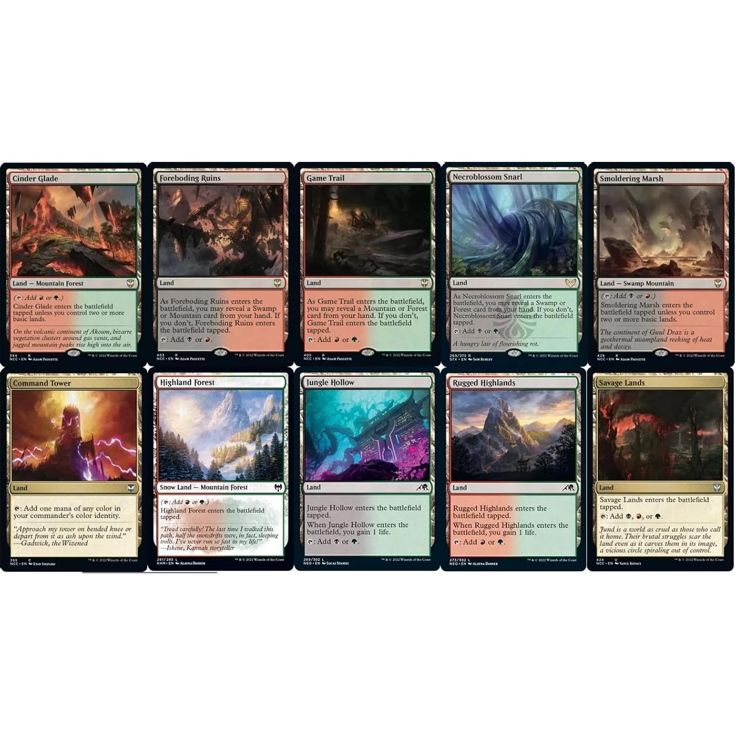 Baraja de Sacrificio Jund Ziatora - 100 Cartas EDH - MTG