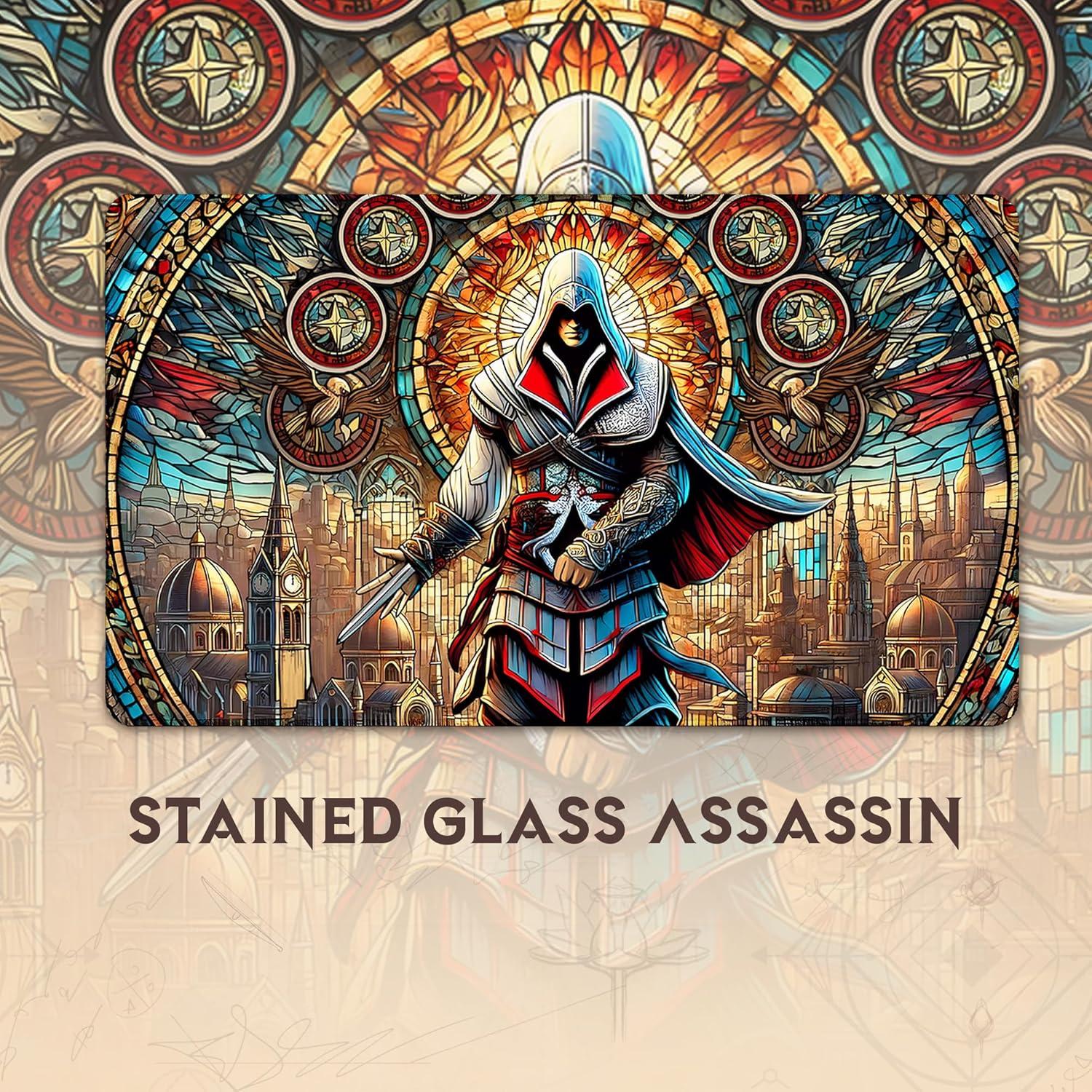 Tapete de Juego MTG Paramint Asesino de Vidrio Templado 35.5x61cm