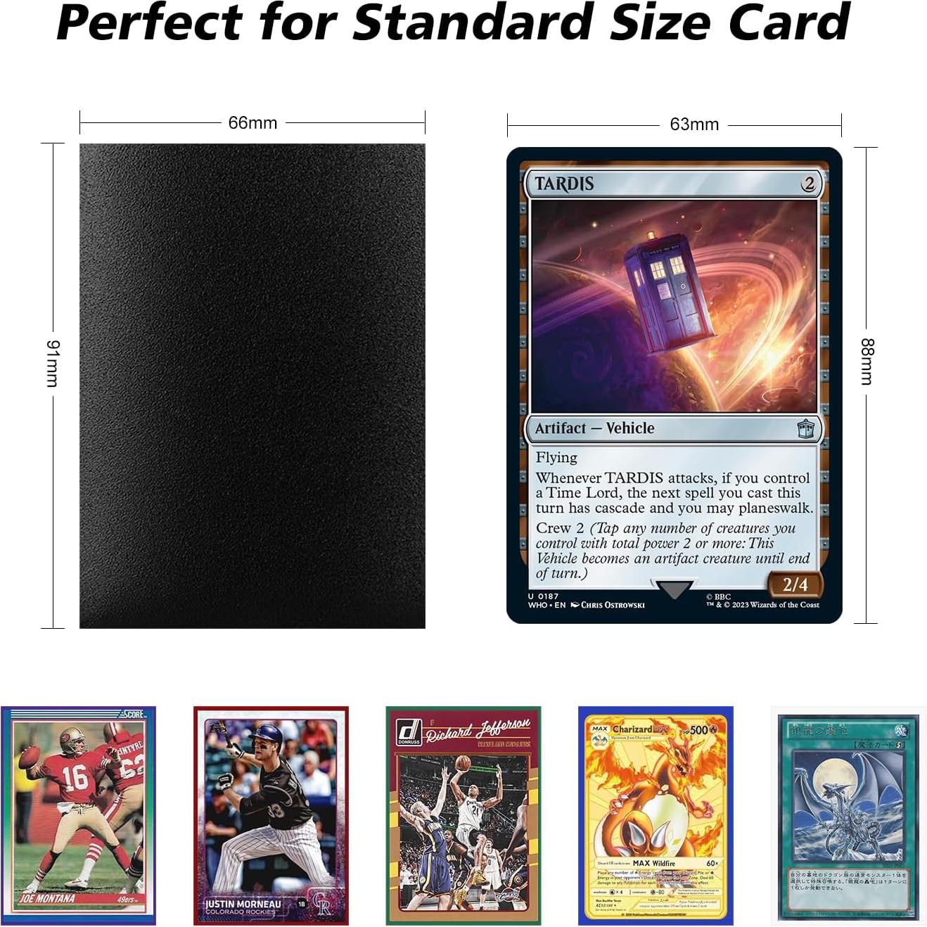 Fundas para cartas MTG 600CT Katomula opacas 66x91mm