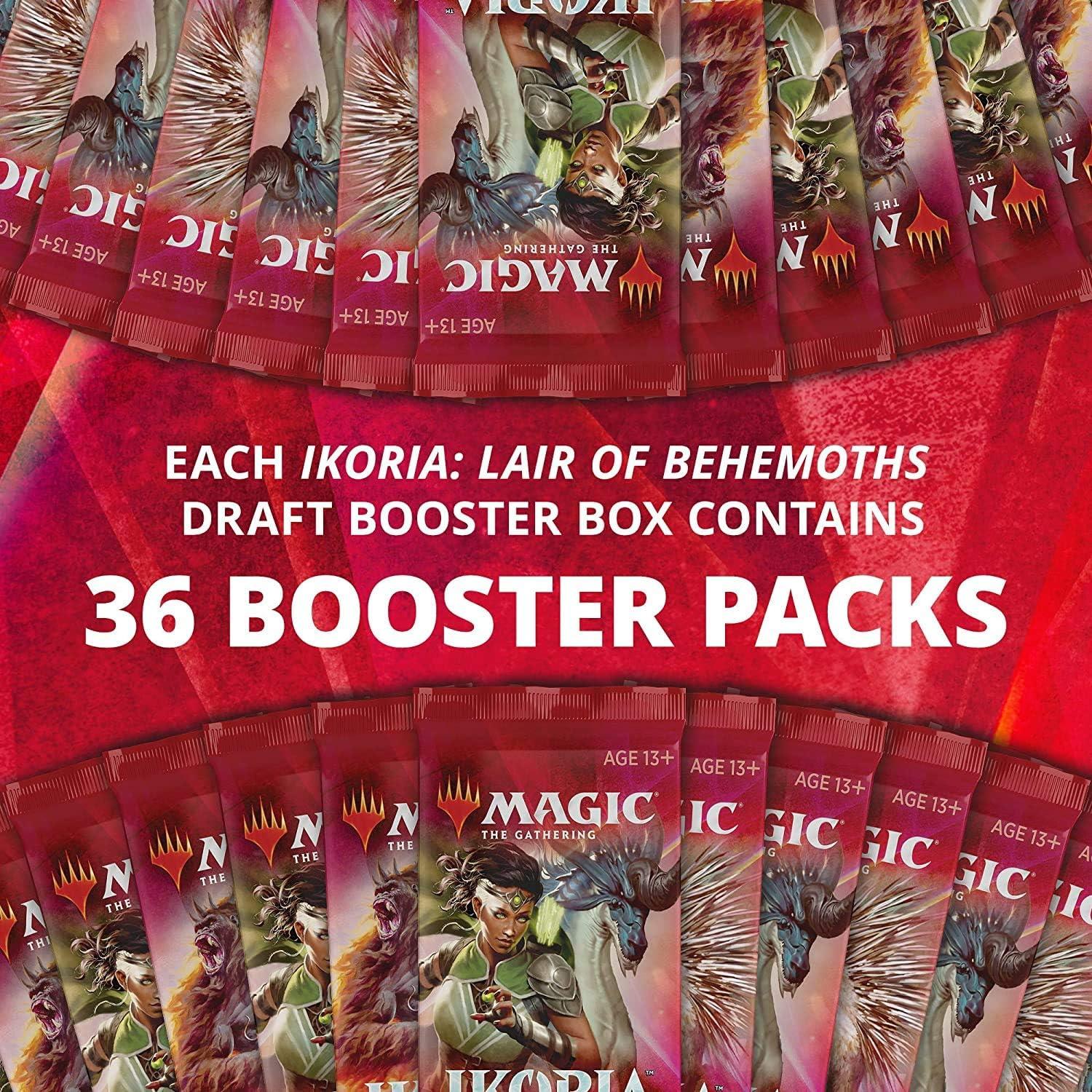 Caja de Draft Booster Magic: The Gathering Ikoria 36 Paquetes