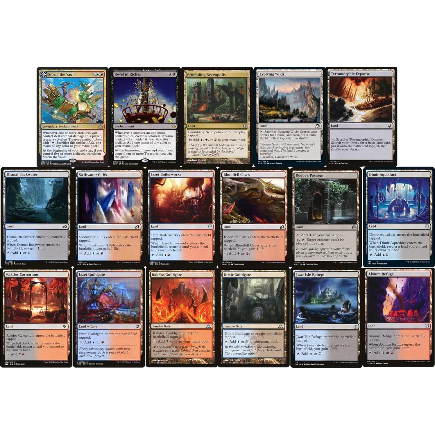 Mazo Comandante Pirata Rojo/Azul/Negro - MTG - 100 Cartas