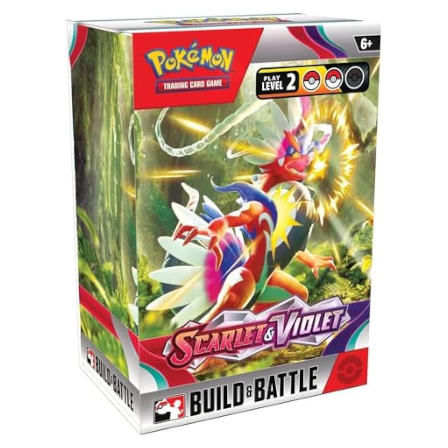 Caja de Construcción y Batalla Pokémon TCG Escarlata y Púrpura