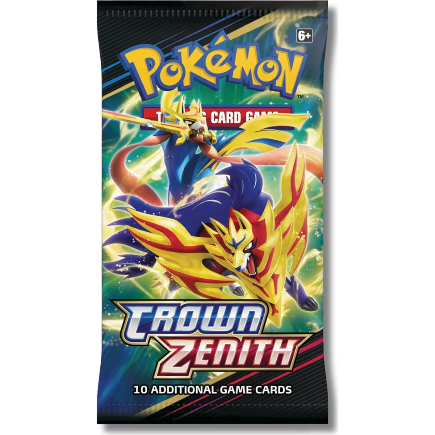 Paquete de Refuerzo Pokémon TCG Corona Zenith - 5 Unidades