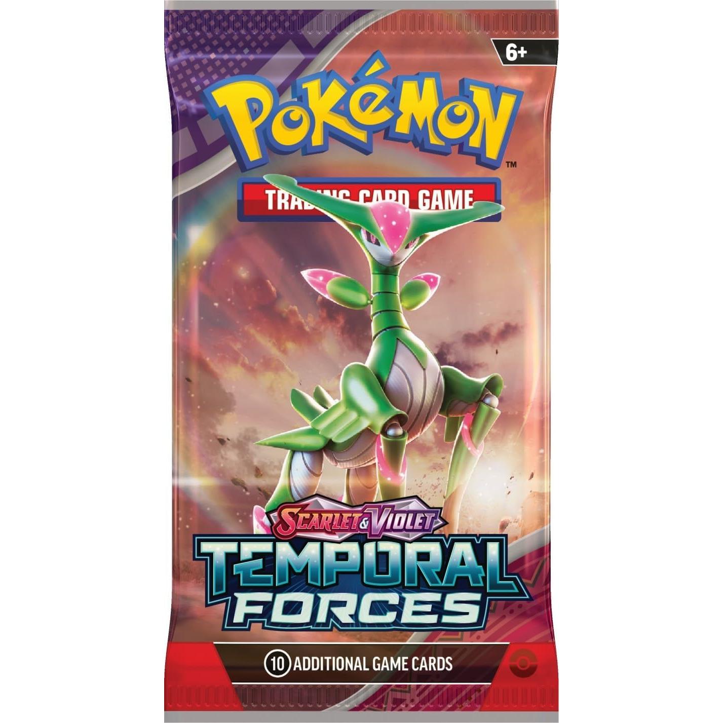Paquete de Mejora Pokémon TCG Escarlata y Violeta - 10 Cartas