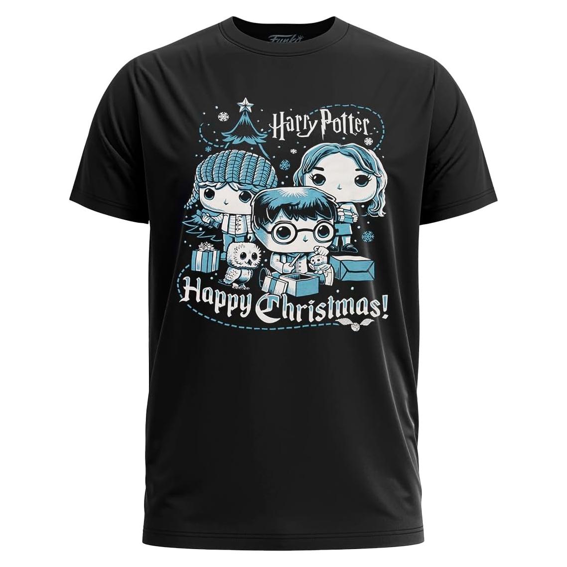 Camiseta Funko Pop! Harry Potter Ron Hermione M