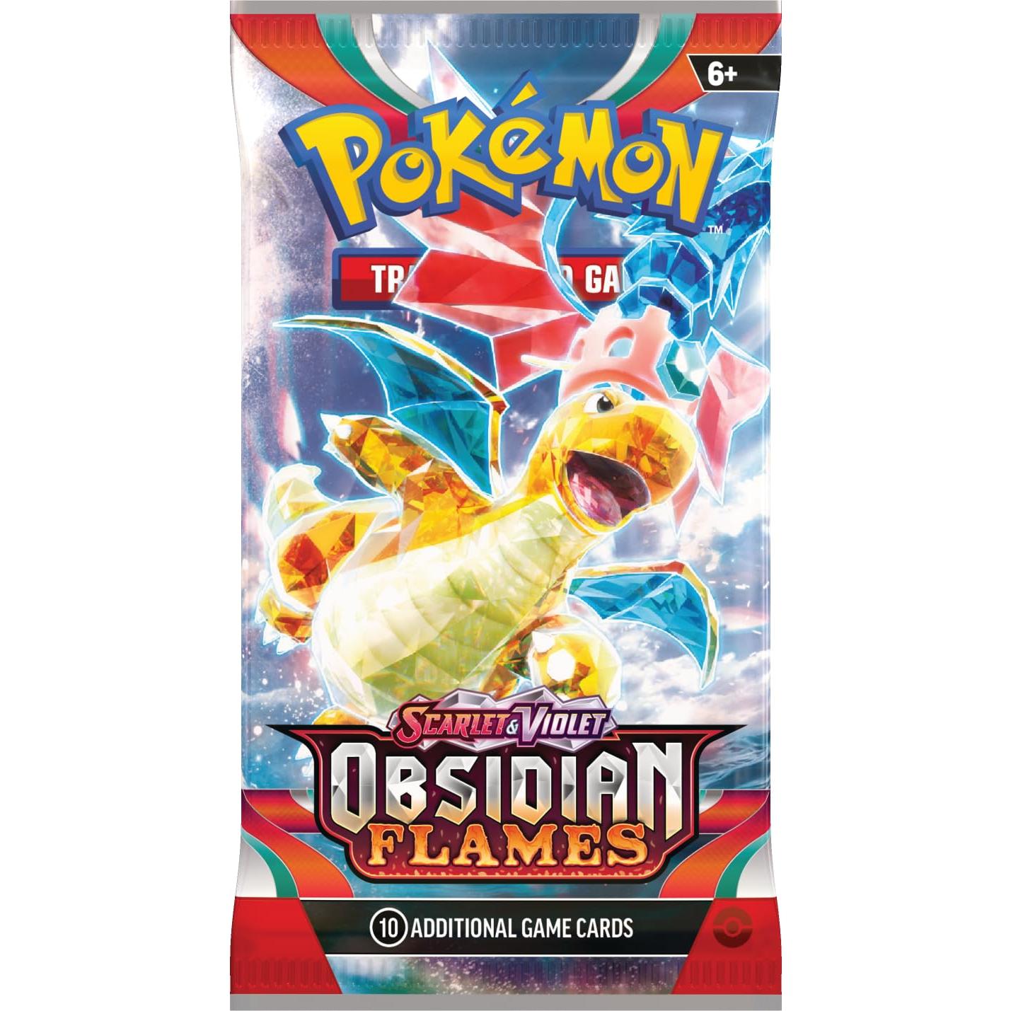 Paquete de 3 Sobres Pokémon TCG Escarlata y Púrpura Houndstone