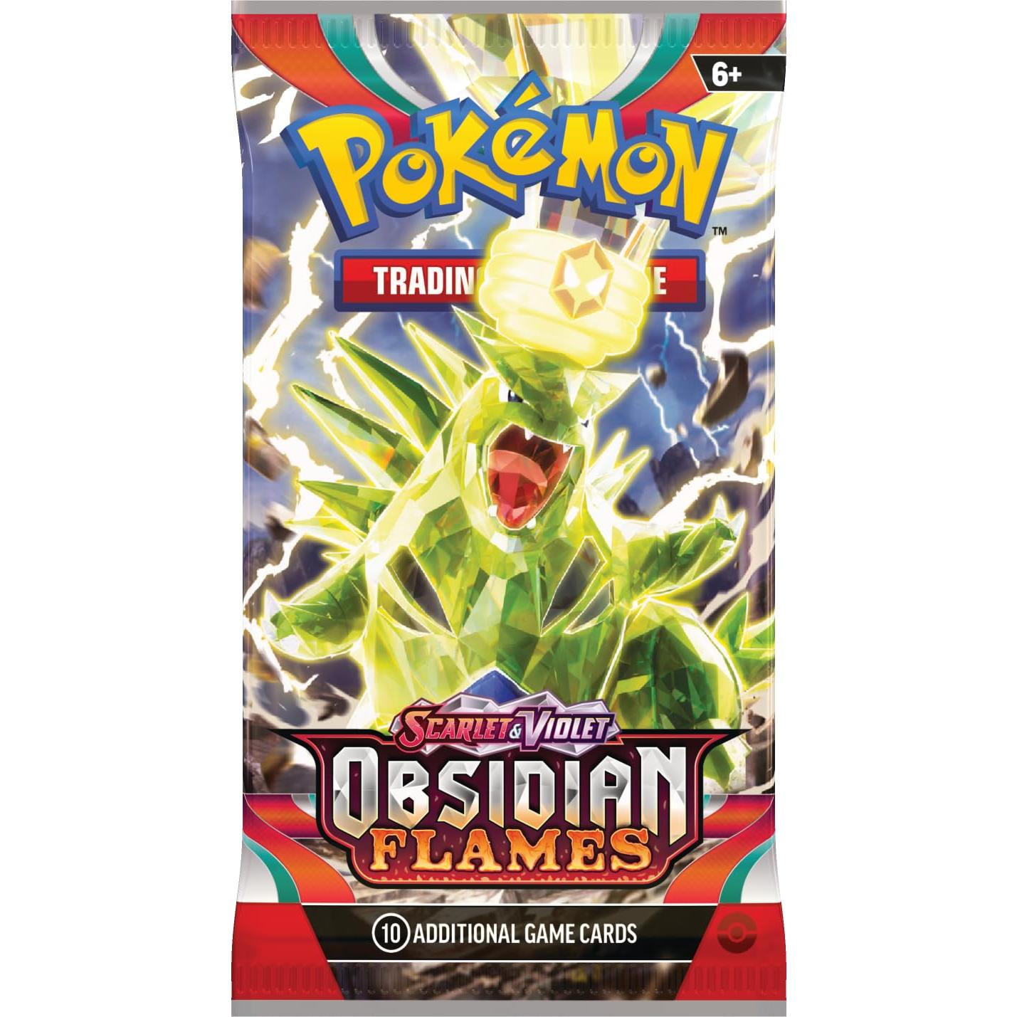 Paquete de 3 Sobres Pokémon TCG Escarlata y Púrpura Houndstone