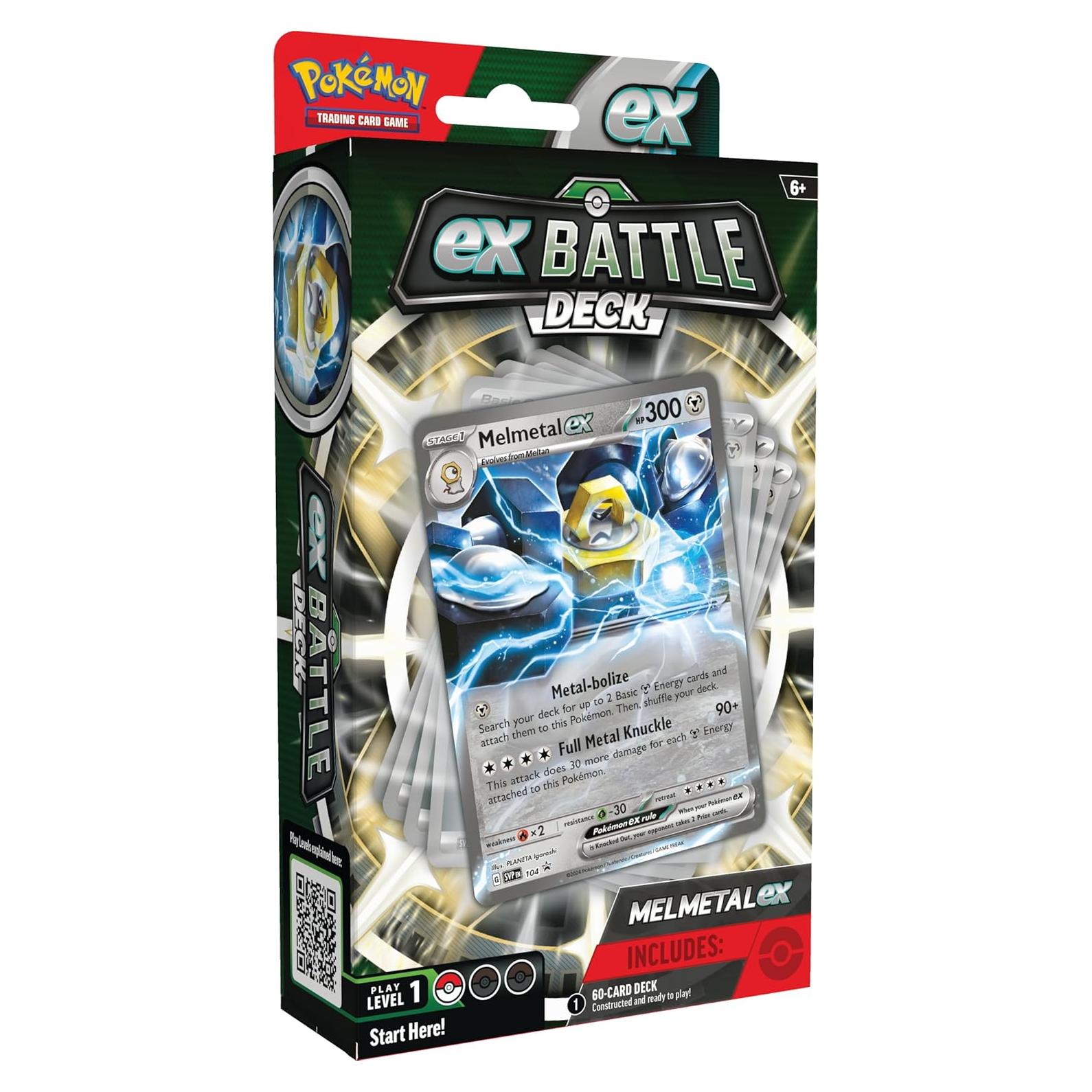 Baraja Pokémon TCG Melmetal ex - 60 Cartas Listas para Jugar