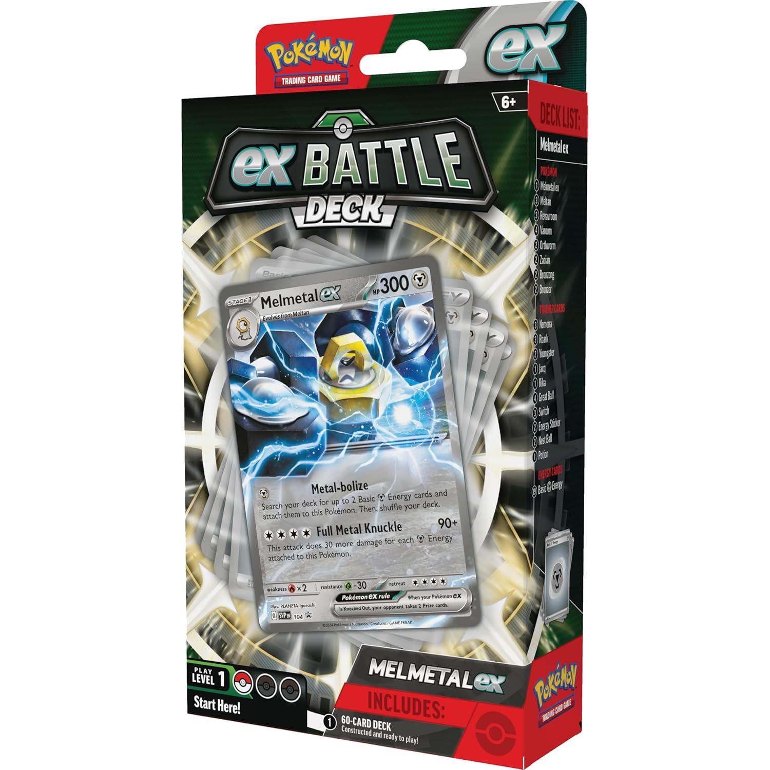 Baraja Pokémon TCG Melmetal ex - 60 Cartas Listas para Jugar