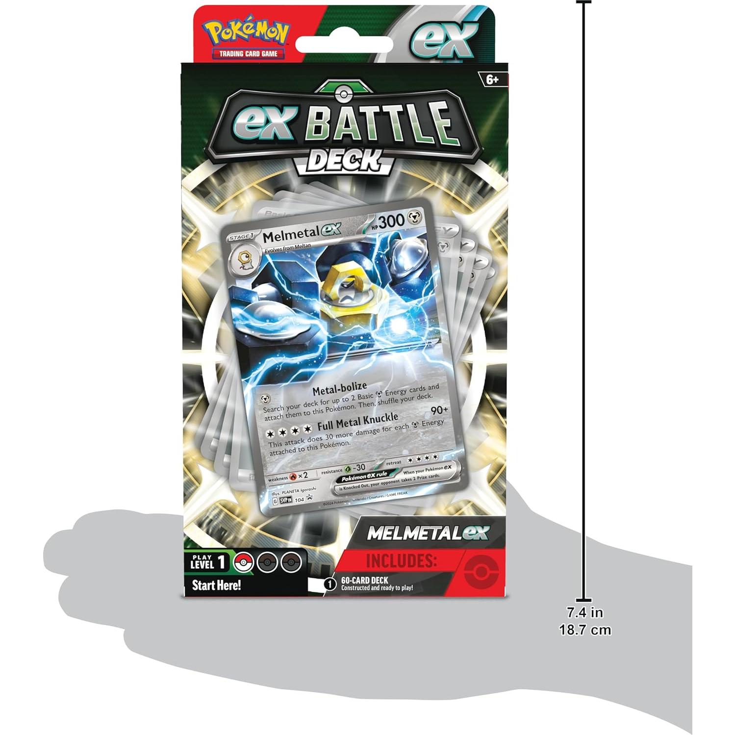 Baraja Pokémon TCG Melmetal ex - 60 Cartas Listas para Jugar